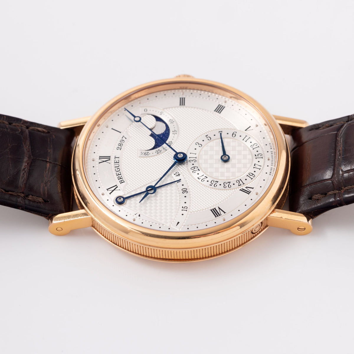 Breguet Classique Phase de Lune in 18 k Rose gold ref 7137