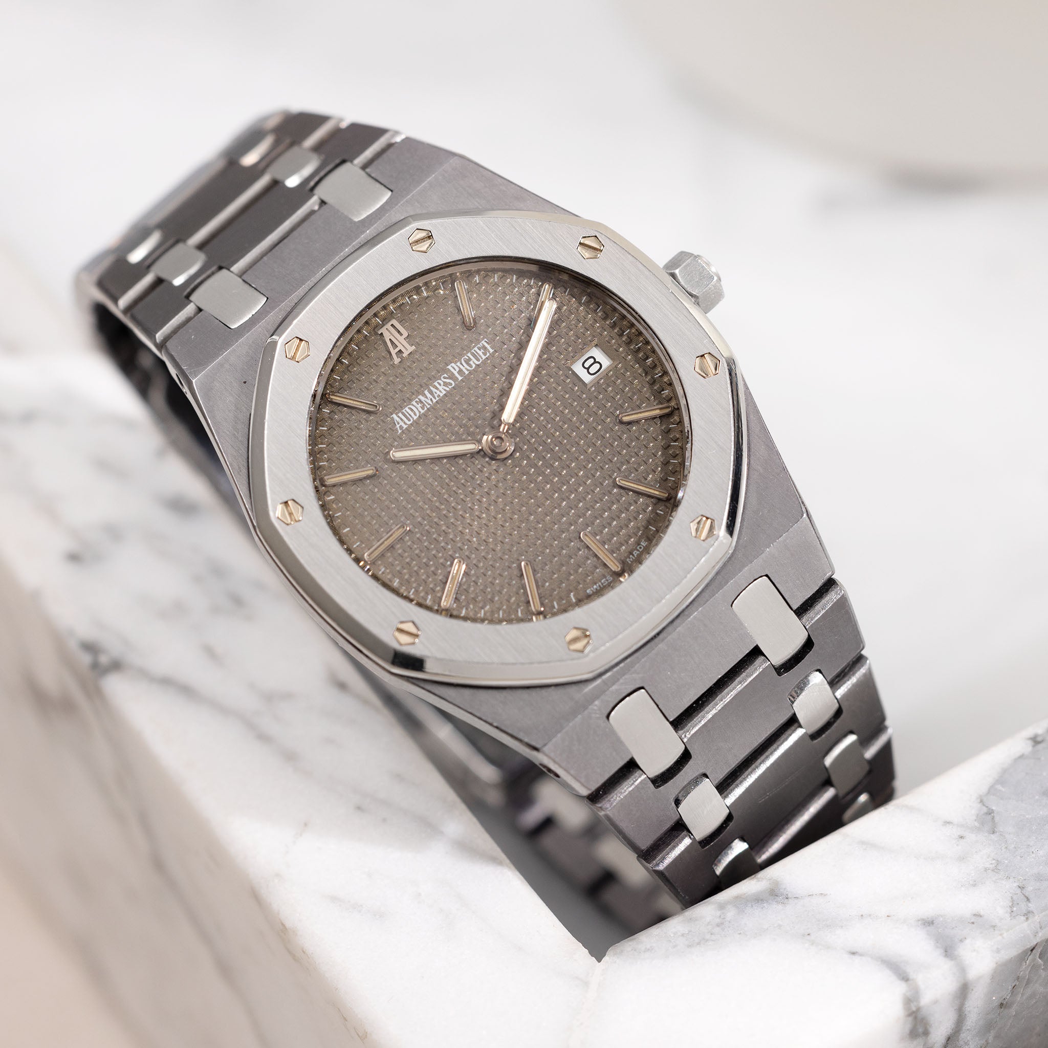 Audemars Piguet Royal Oak Refernz 56175TT “Championship” Stahl und Tantalum mit Box und Papieren Mk2 Zifferblatt