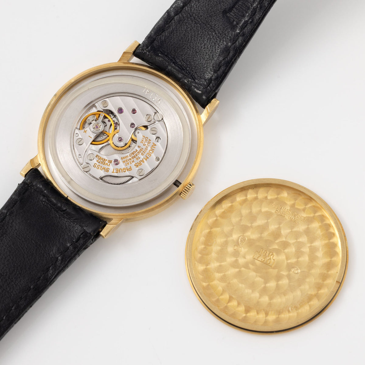 Audemars Piguet Ultra-Thin Dress Watch BA.14787.0.002 - 18k Yellow Gold, Banque Cantonale Vaudoise 1995