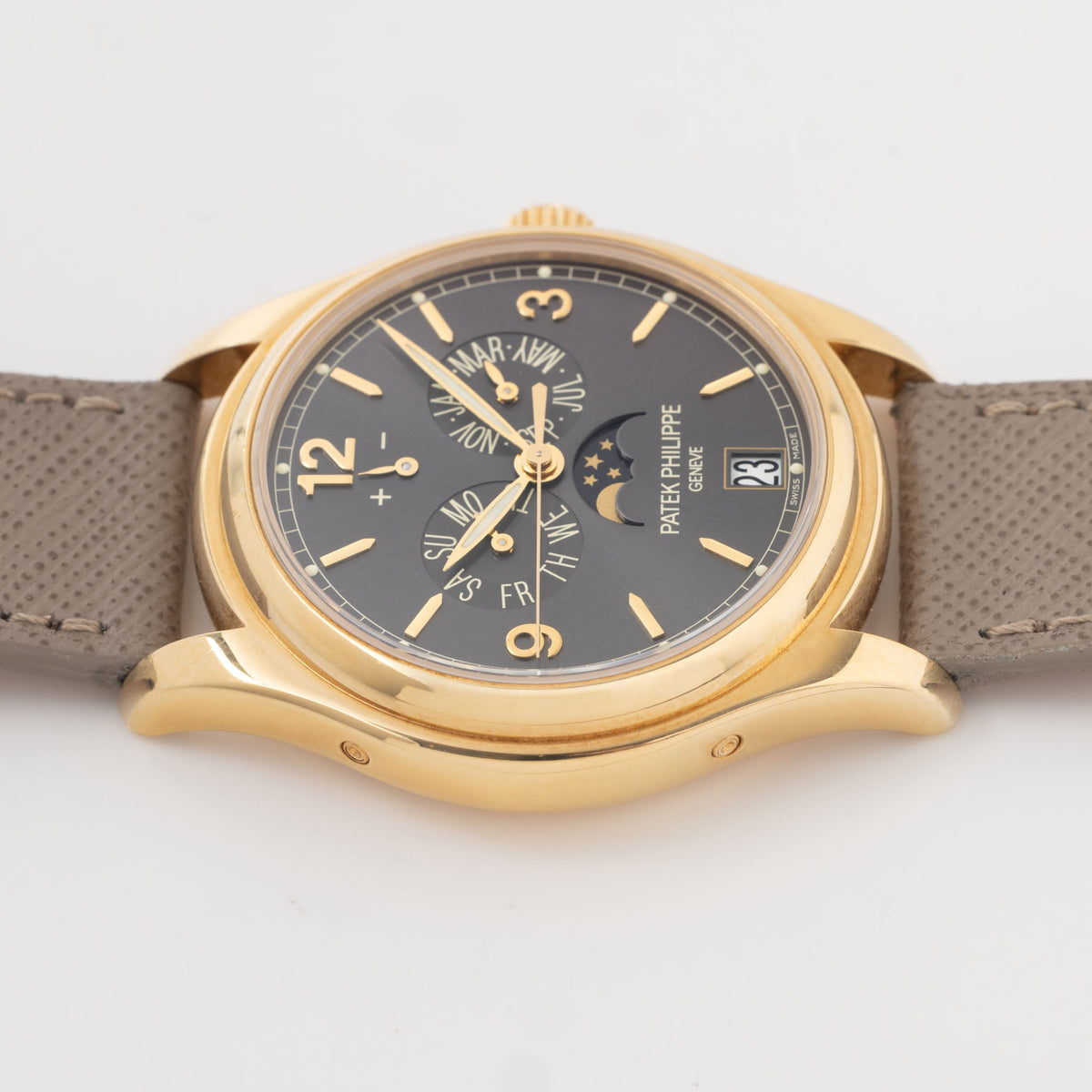 Patek Philippe Annual Calendar 5146J 010 Slate Grey Dial in 18k Yellow Gold