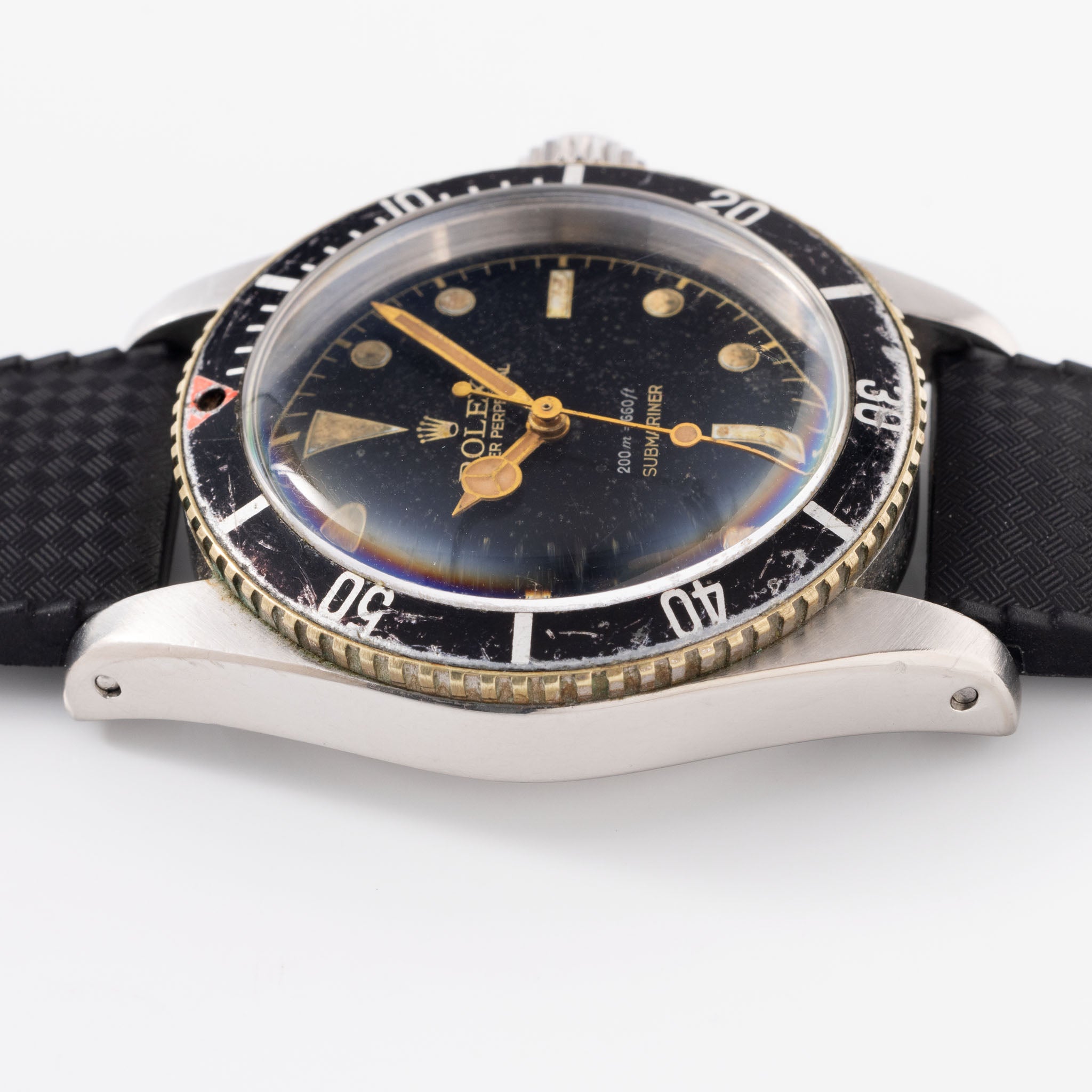 Rolex Submariner ref 6538 "Big Crown" Red Triangle Insert