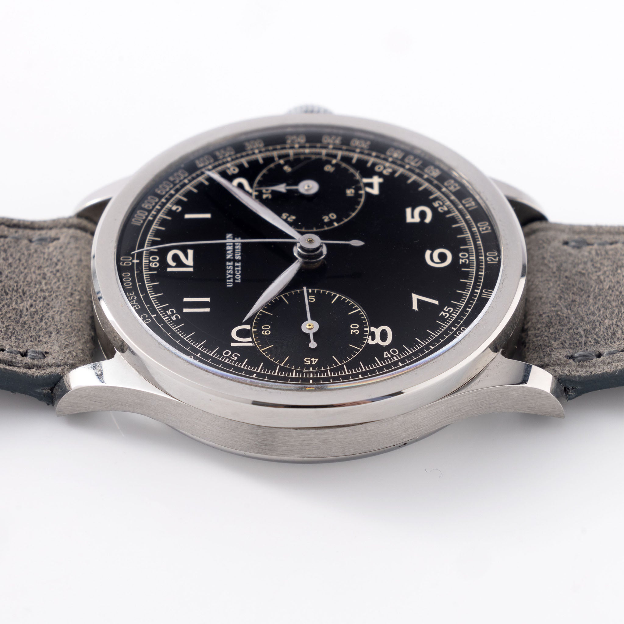 Ulysse Nardin Oversized Chronograph Galvanic Schwarzem Zifferblatt Valjoux 22