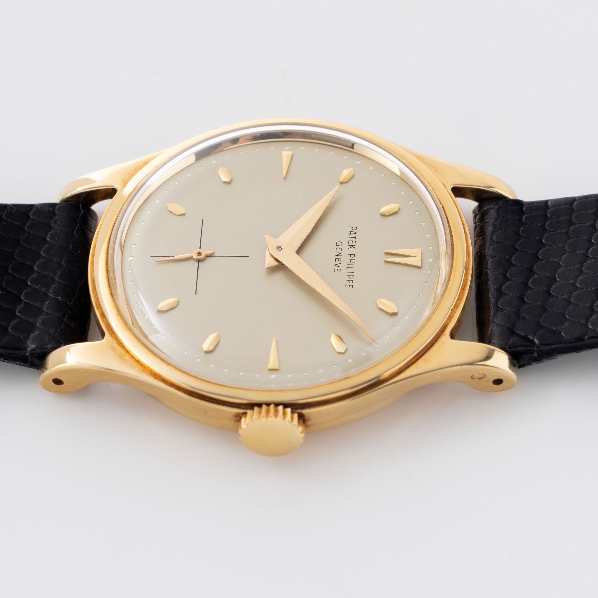 Patek Philippe Calatrava 2509 18 Karat Gelbgold mit Archivauszug