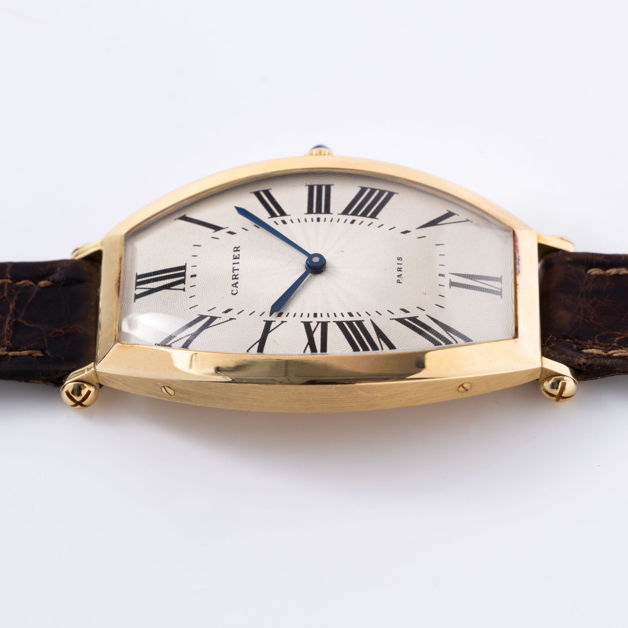 Cartier Paris Tonneau Jumbo 18 Karat Gelbgold