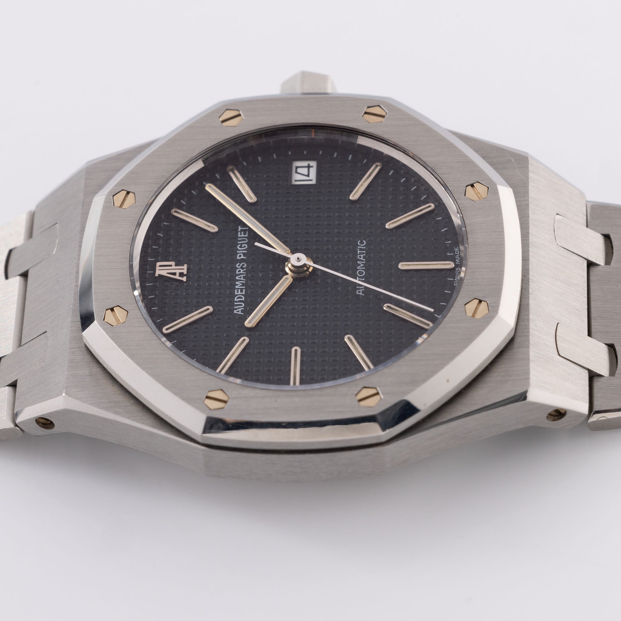 Audemars Piguet Royal Oak 14790ST Seltenes MK1 Zifferblatt mit Box und Papieren