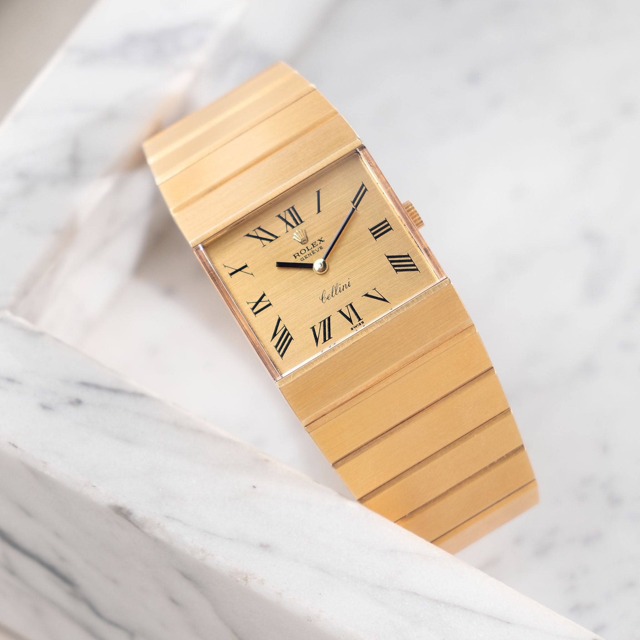 Rolex Queen Midas Referenz 4314 in 18 Karat Gelbgold mit Papieren