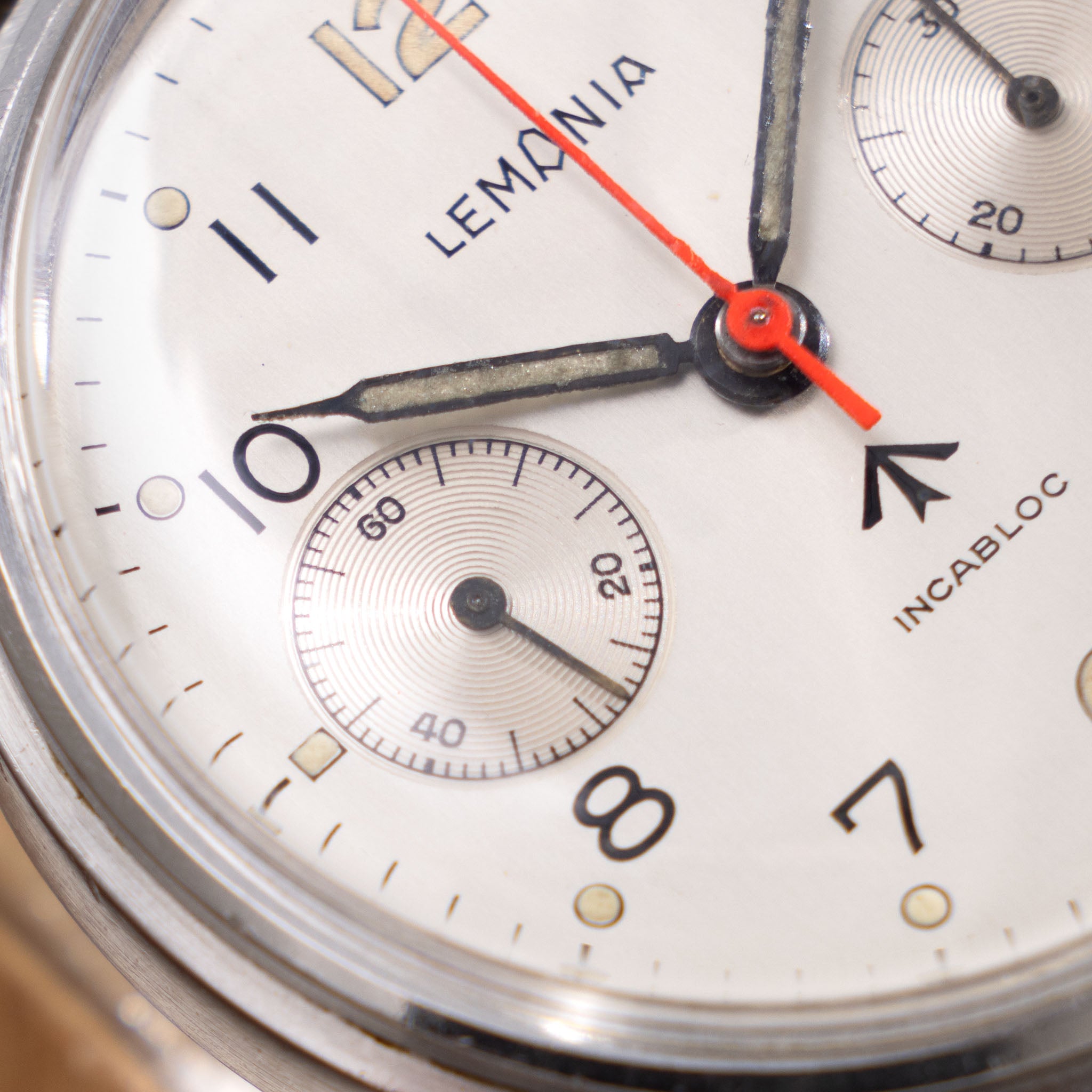 Lemania Monopusher Chronograph British Armed Forces
