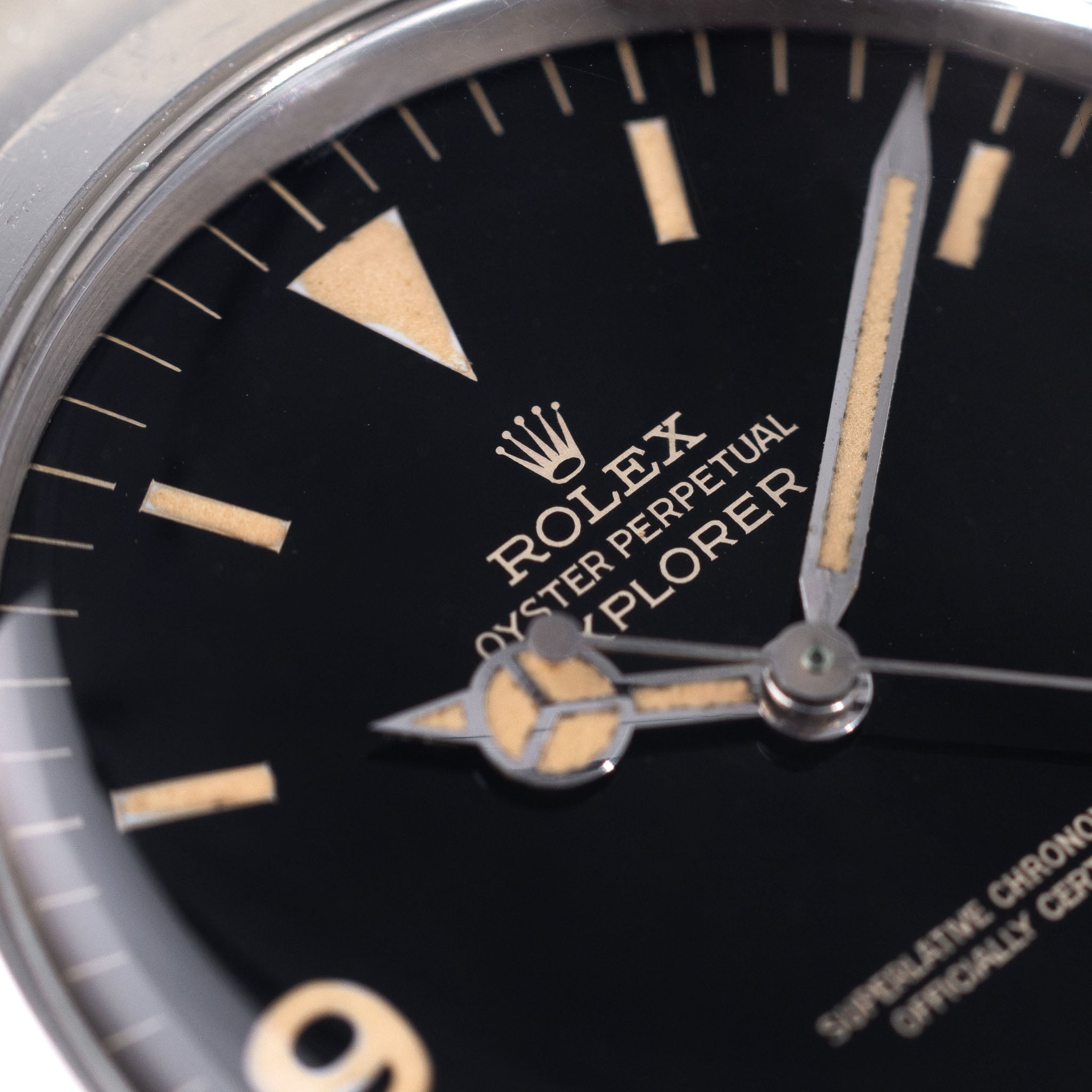 Rolex Explorer 1016 glossy Gilt with papers