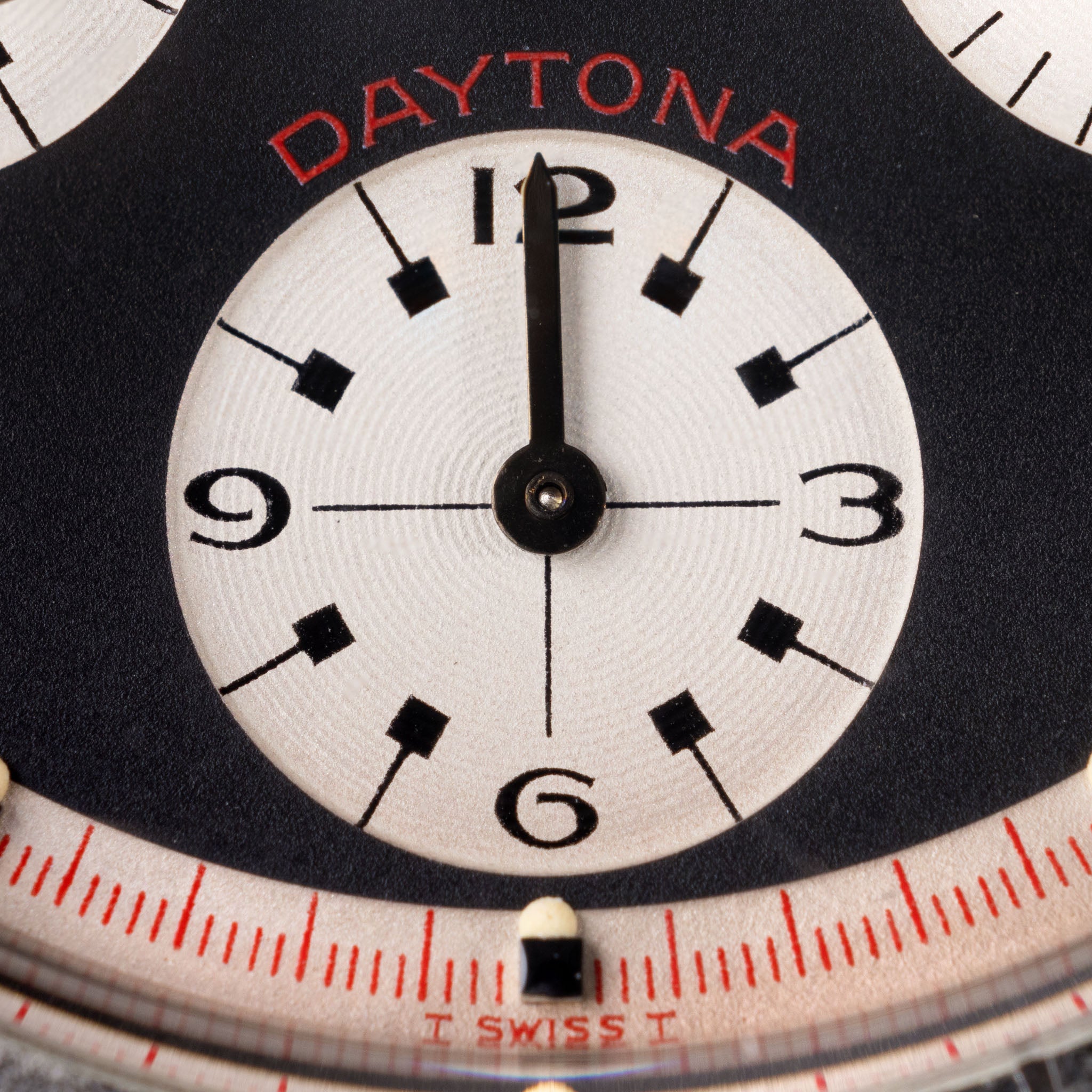 Rolex Cosmograph Daytona 6262 Black Tri-Color Exotic Dial dial with Rolex service paper