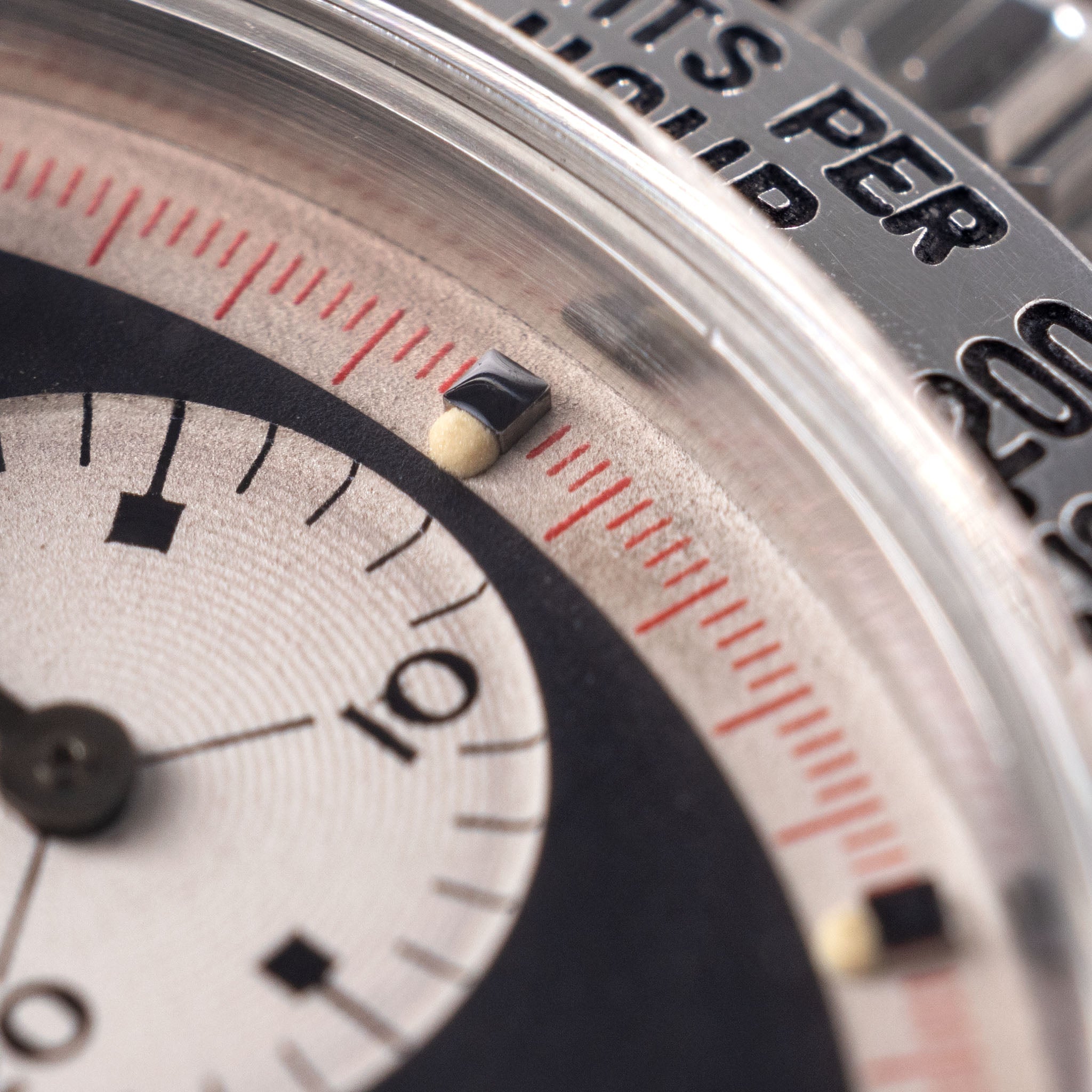 Rolex Cosmograph Daytona 6262 Black Tri-Color Exotic Dial dial with Rolex service paper