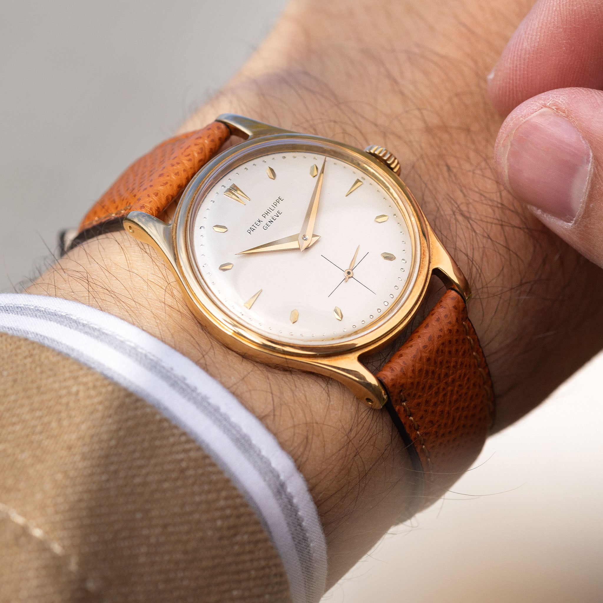 Patek Philippe Calatrava 2509J mit Auszug aus dem Archiv