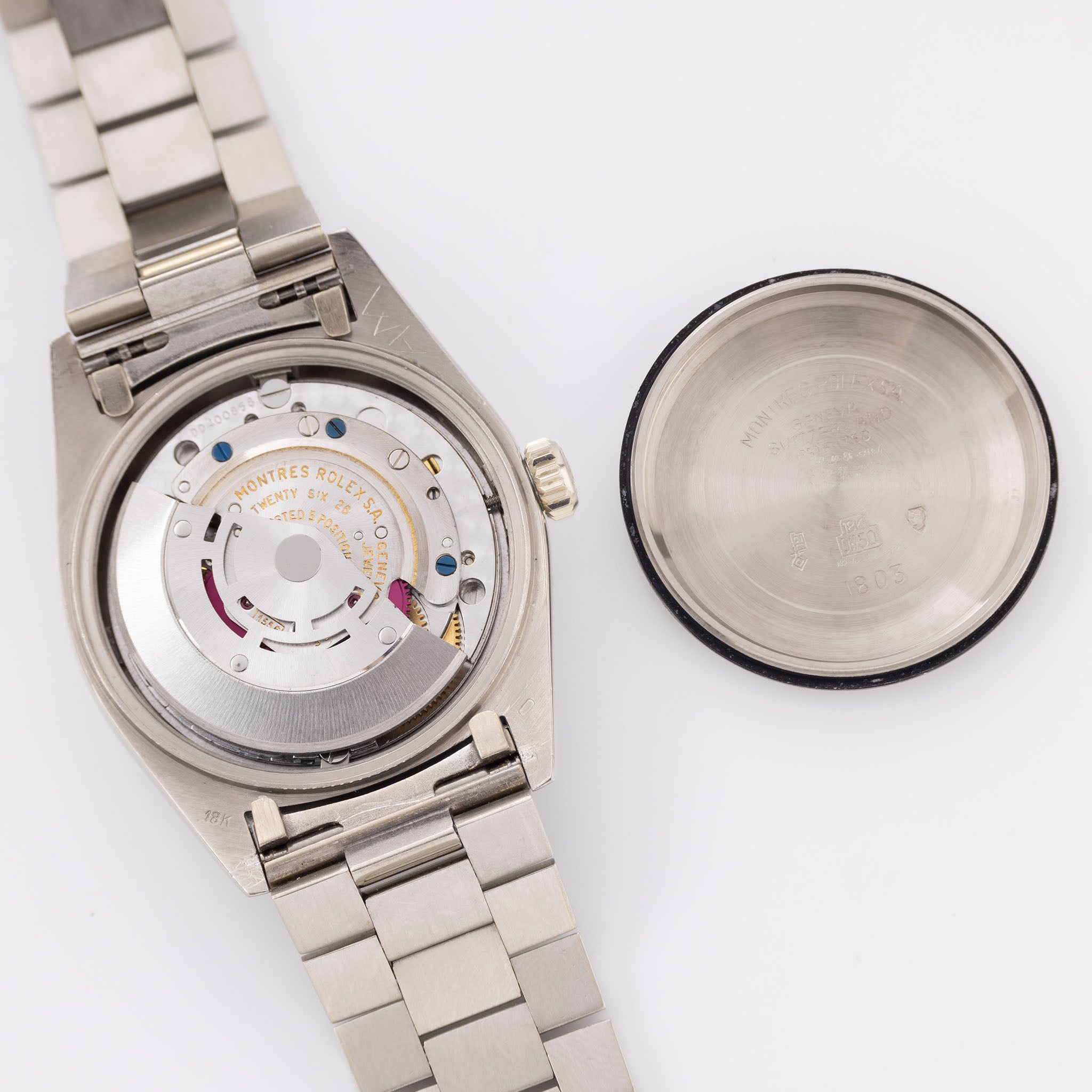 Rolex Day-Date 1803/9 Weißgold Buckley Zifferblatt
