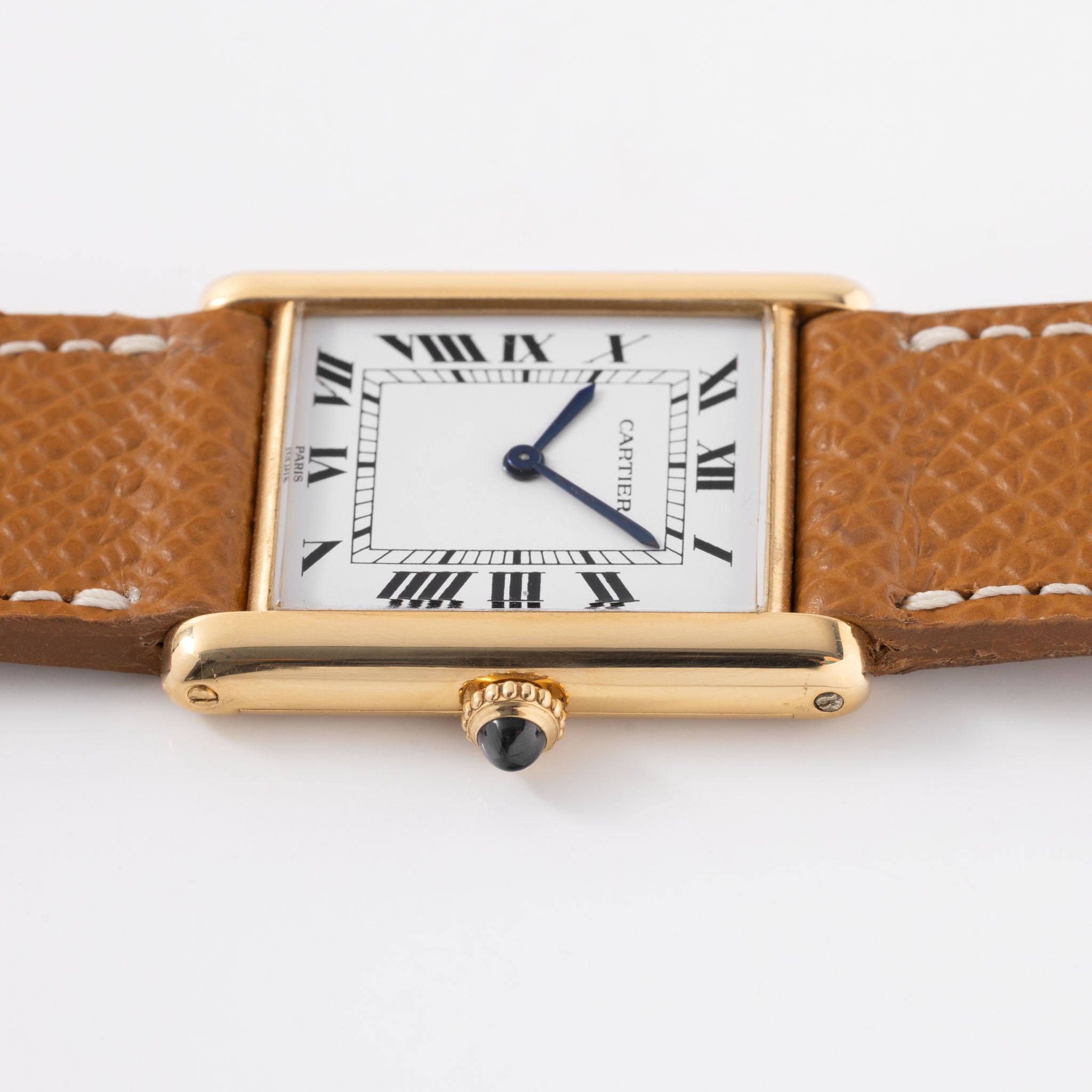 Cartier Tank Louis referenz 96019 18k Gelbgold extra flat