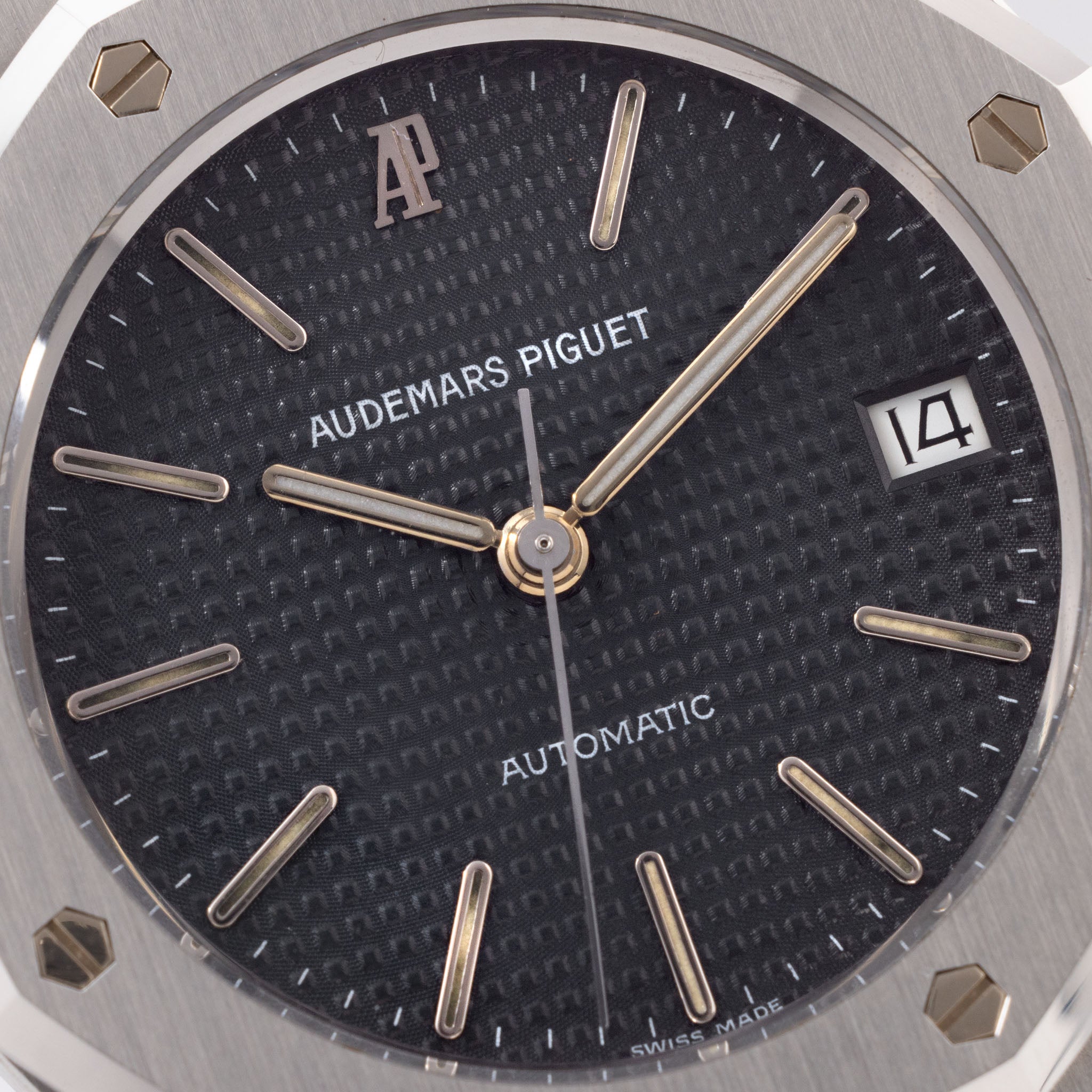 Audemars Piguet Royal Oak 14790ST Seltenes MK1 Zifferblatt mit Box und Papieren