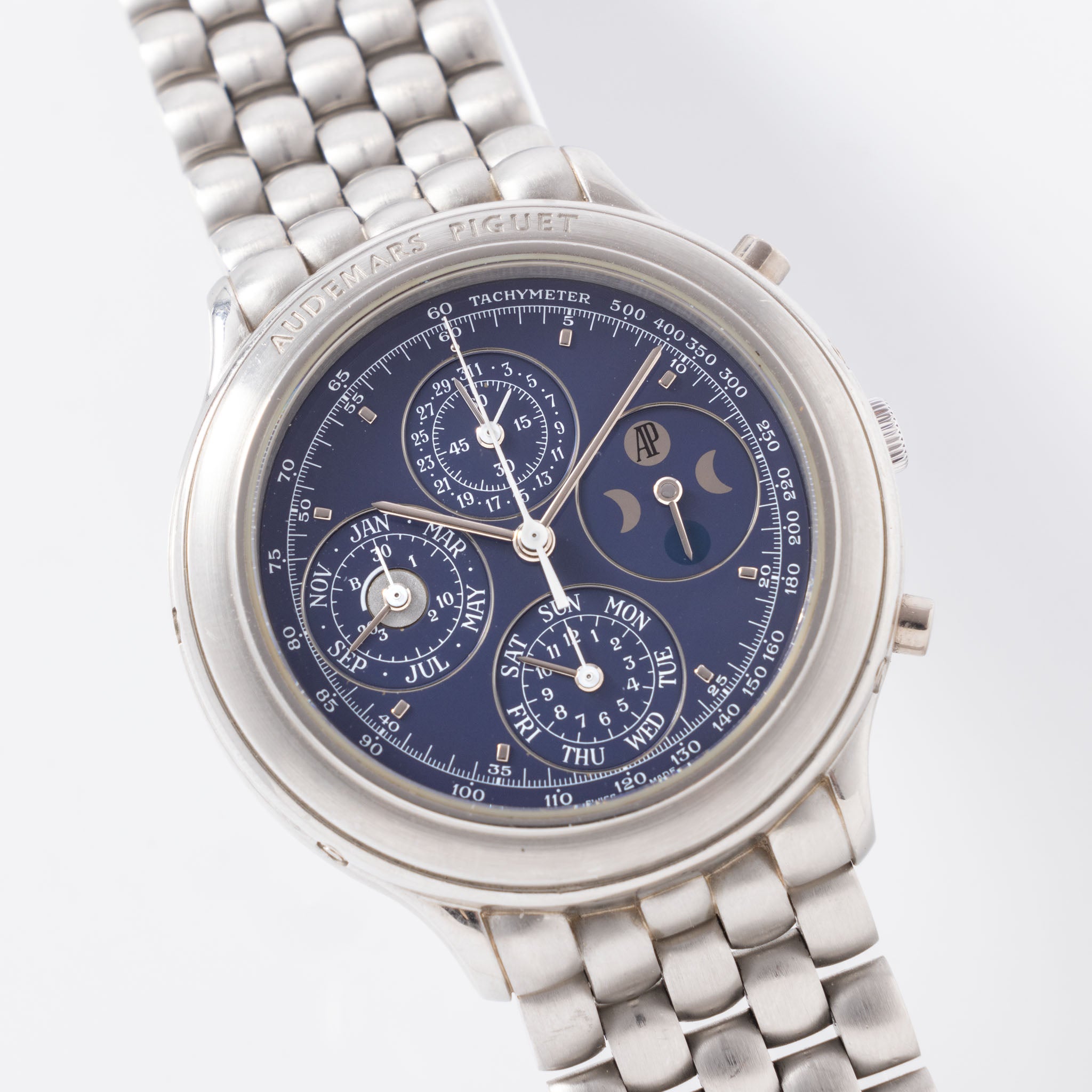 Audemars Piguet Huitième Platinum Perpetual Calendar Chronograph Referenz 25751PT