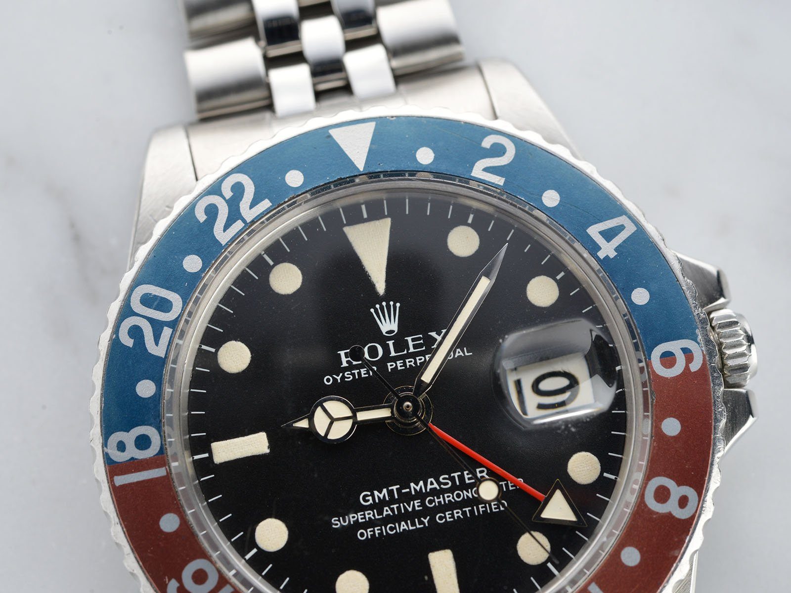 ROLEX 1675 GMT MK1 LONG E MEGA FAT FONT