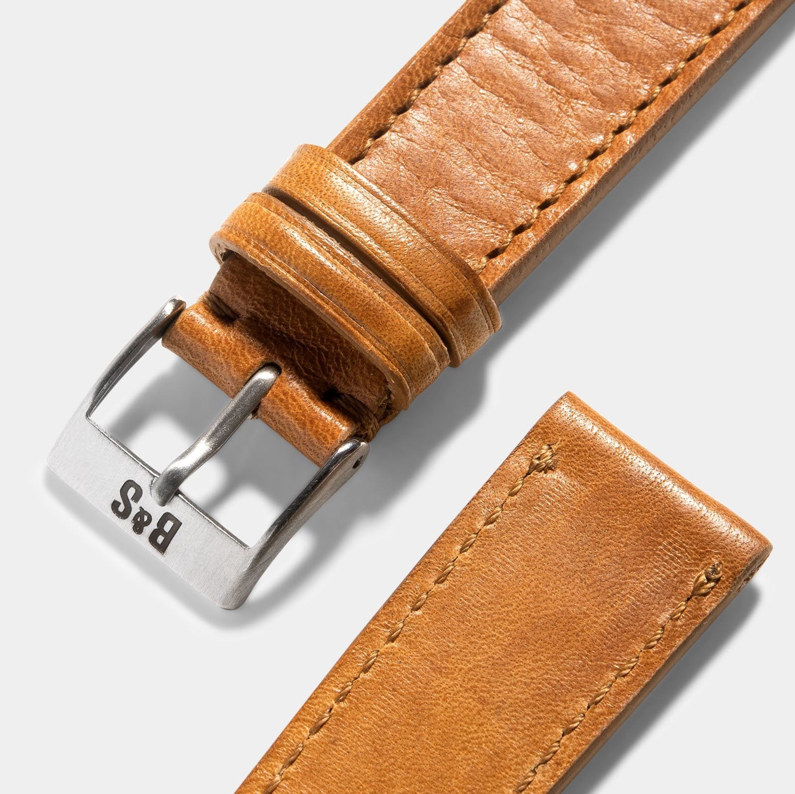 Gilt Leder Uhrenarmband