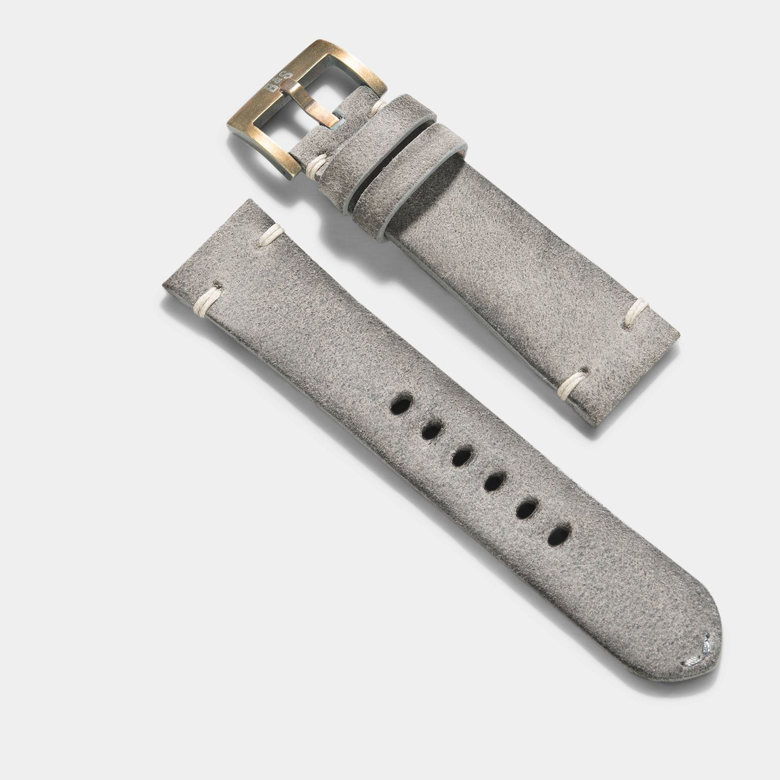 BB Bronze Ash Rugged Leder Uhrenarmband