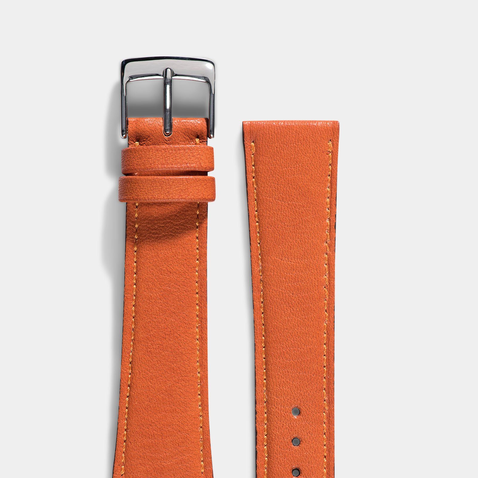 City Pumpkin Leder Uhrenarmband