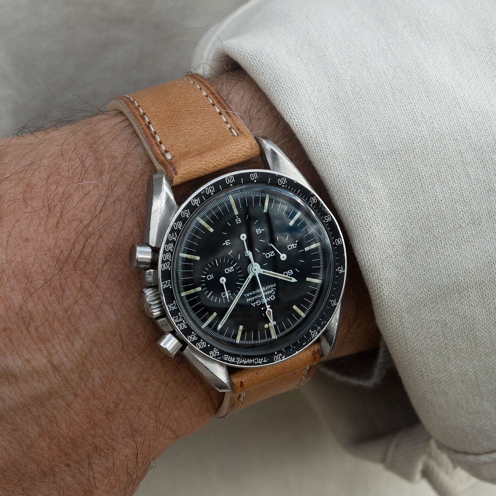 Retro Cosaro Leder Uhrenarmband