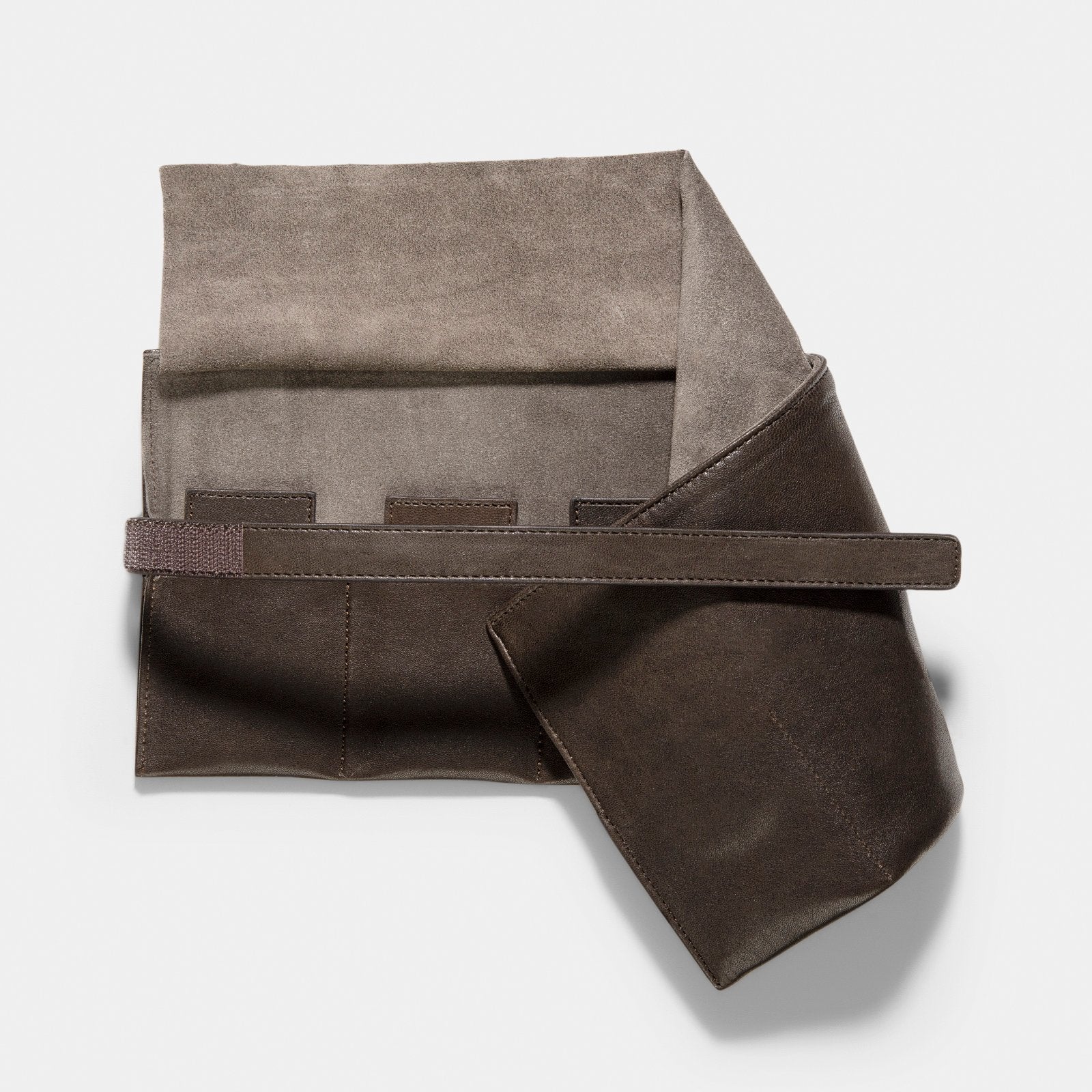 Classy Leder Uhrenrolle Seal
