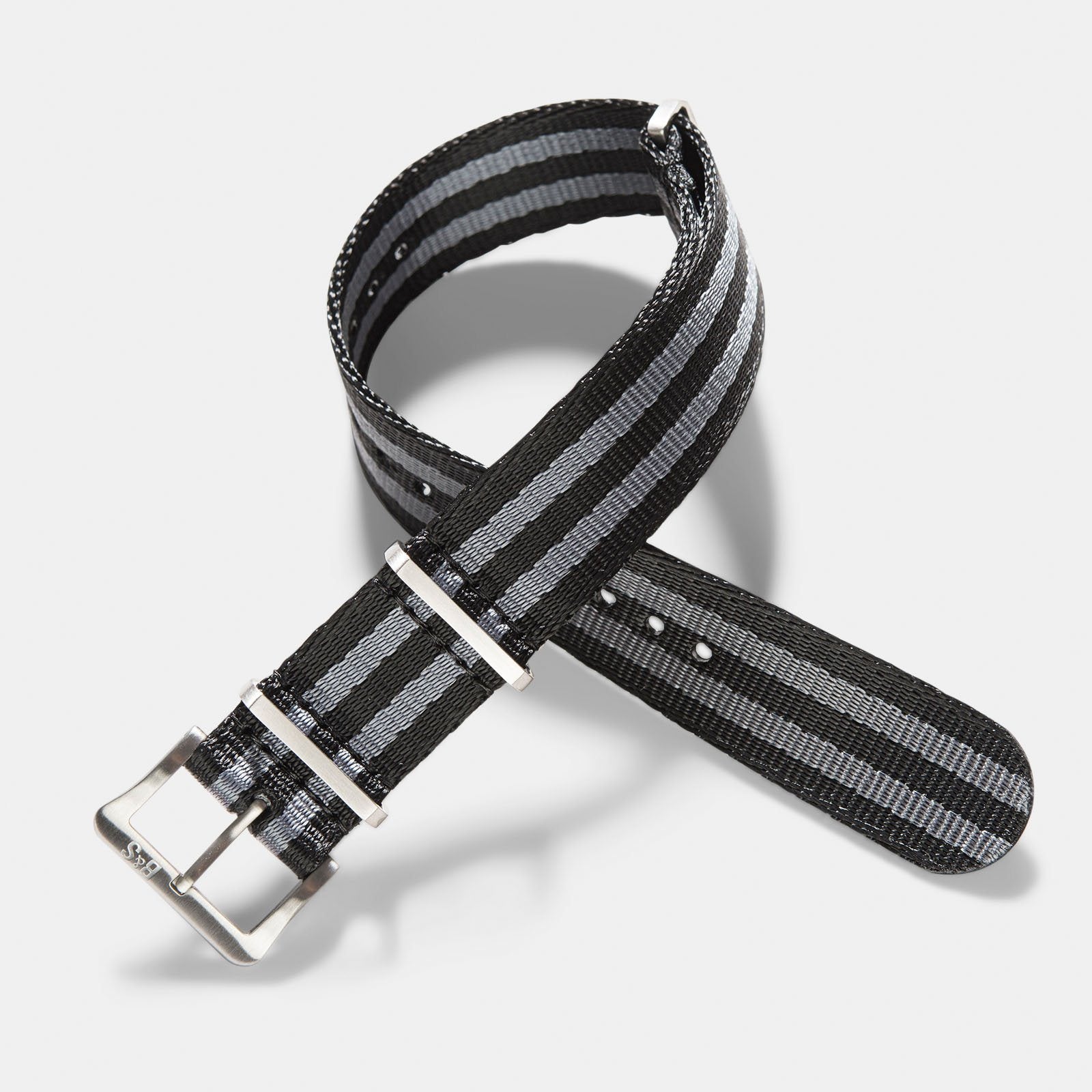 Deluxe Nylon Nato Uhrenarmband 5Stripe