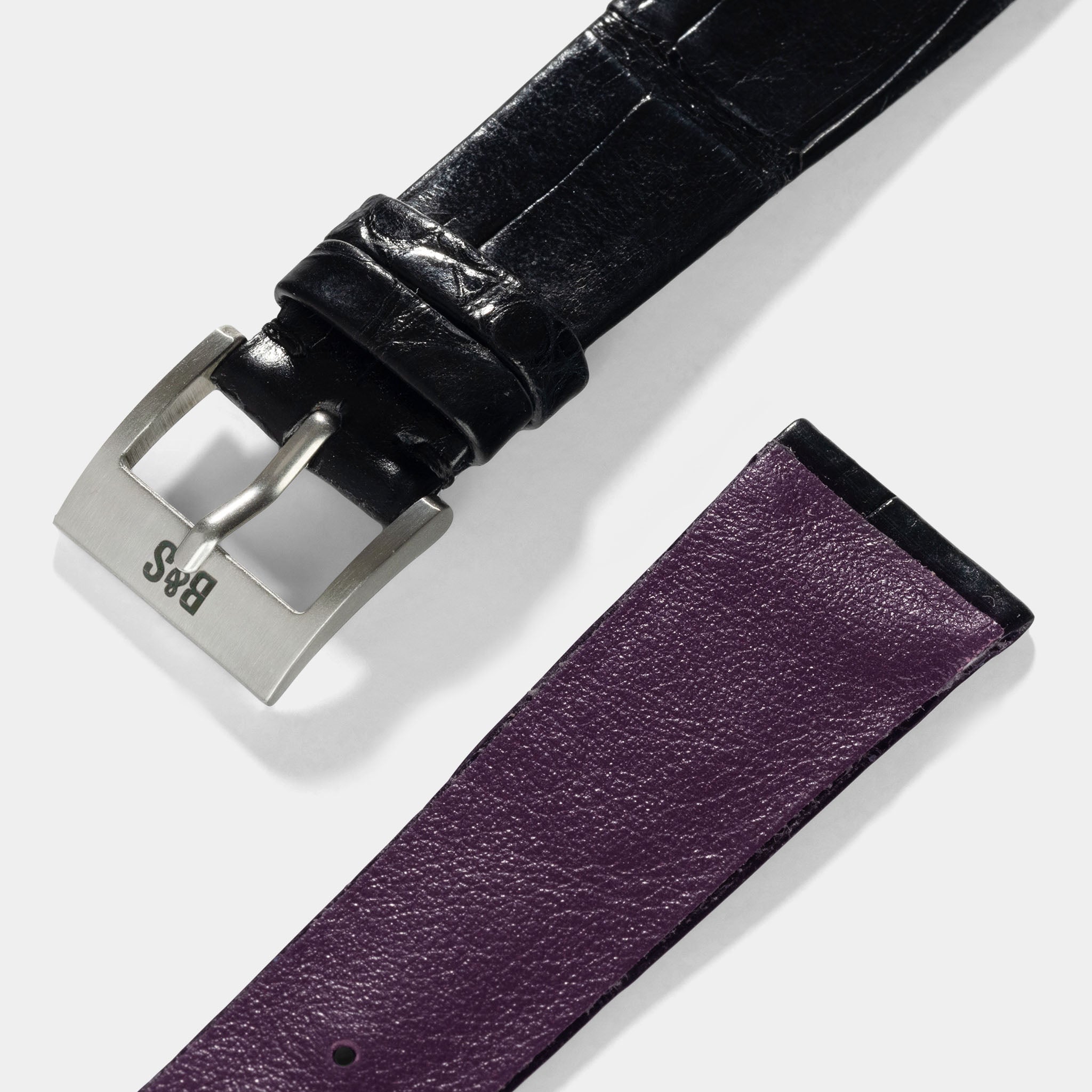 Das Savile Row Leder Uhrenarmband - Luxury Tailored Alligator - Jubiläumsausgabe