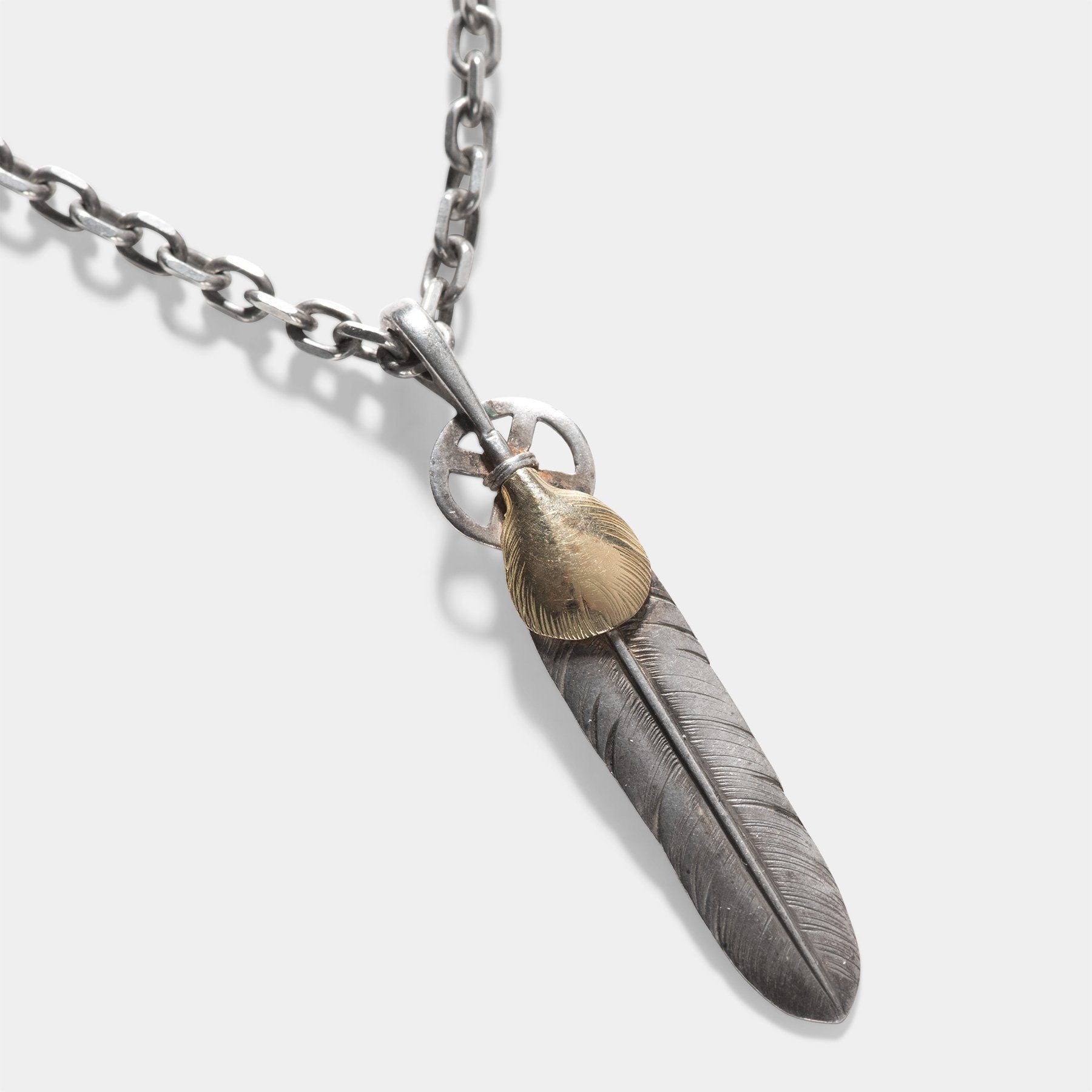 Goros Feathers and Claw Necklace