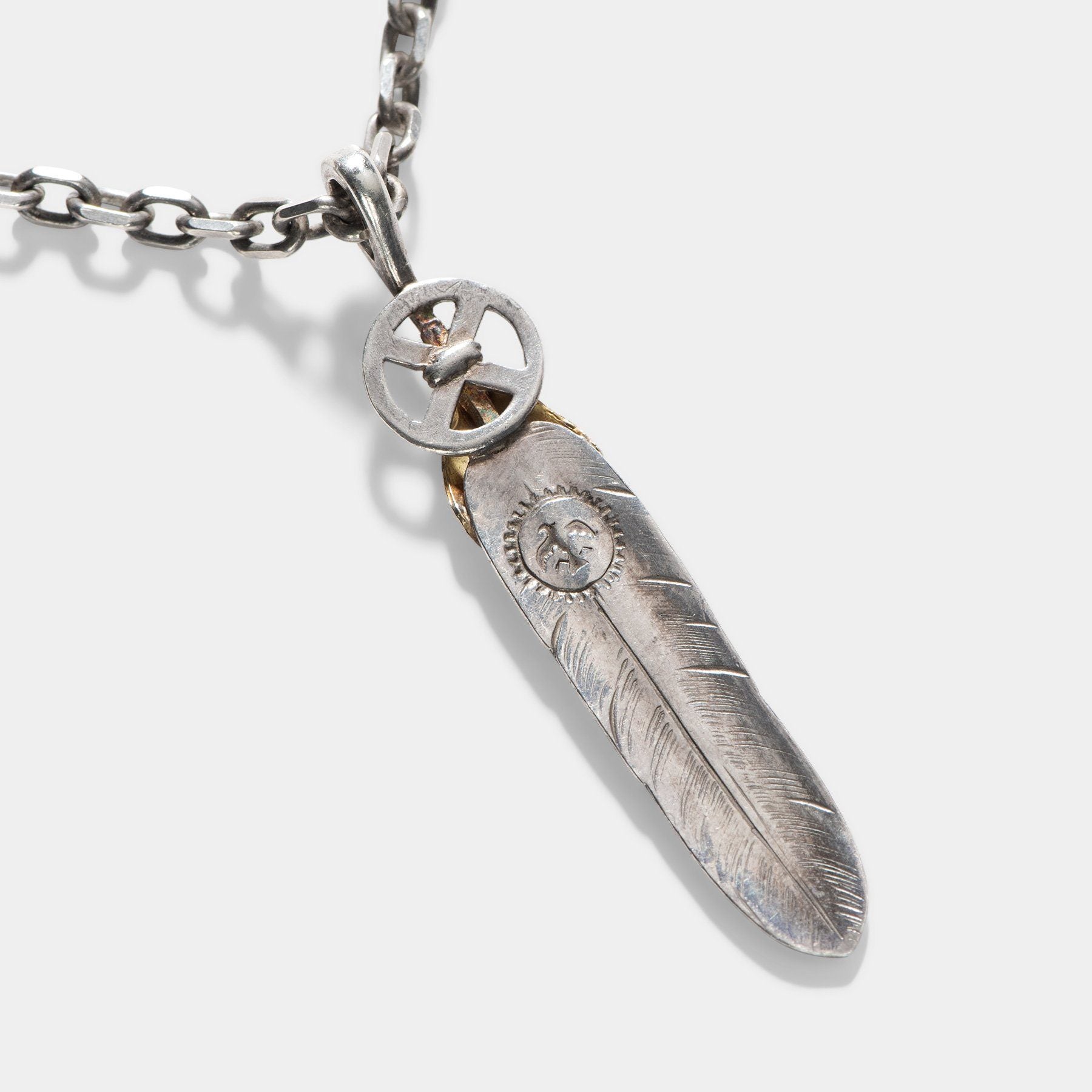 Goros Feathers and Claw Necklace