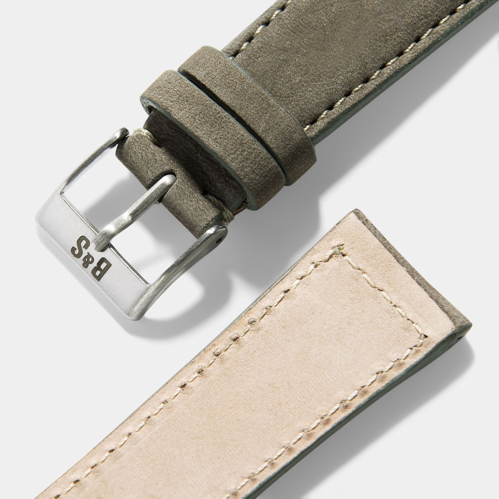 Boxed Grove Nubukleder Uhrenarmband
