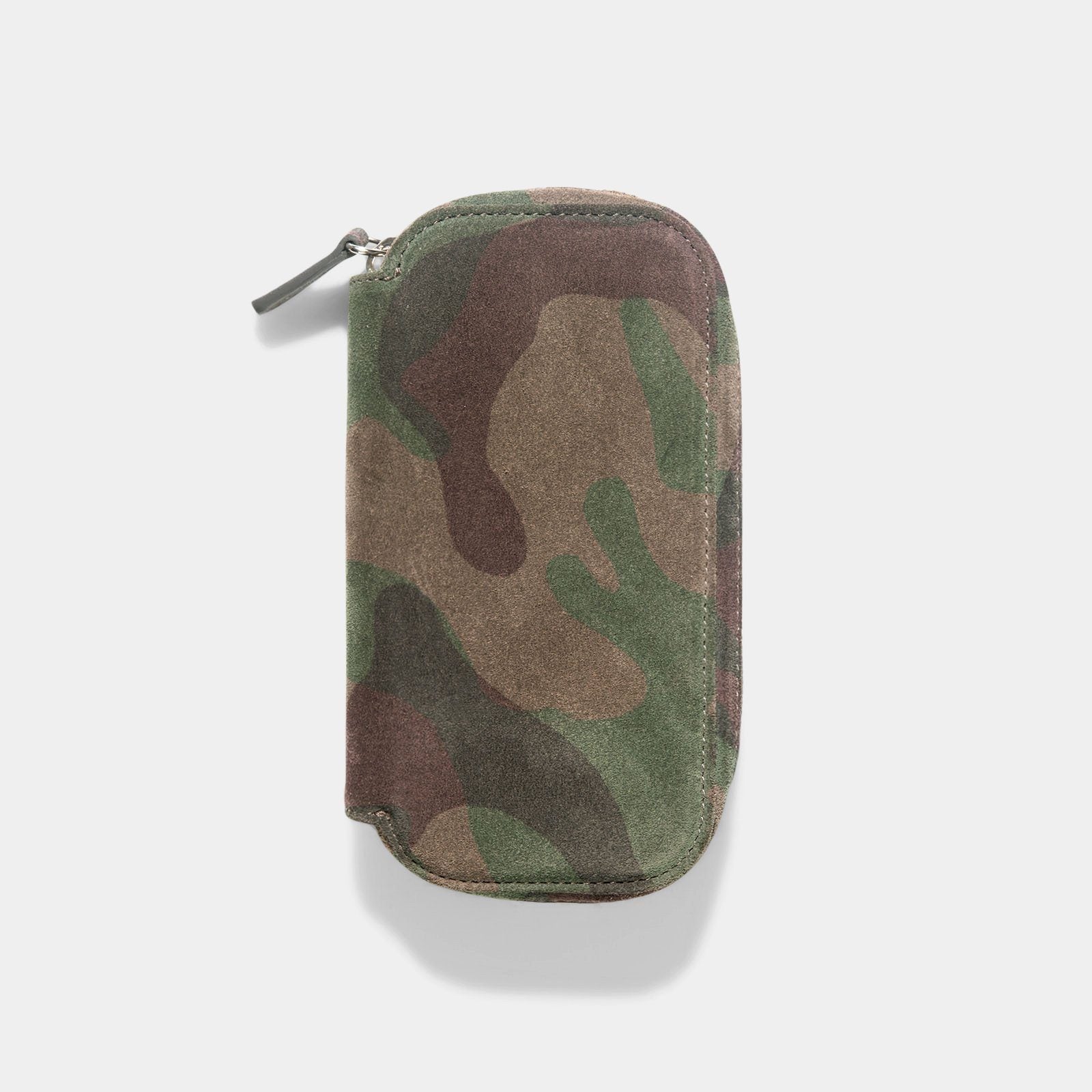 Zip Wildleder Uhrenetui Camo