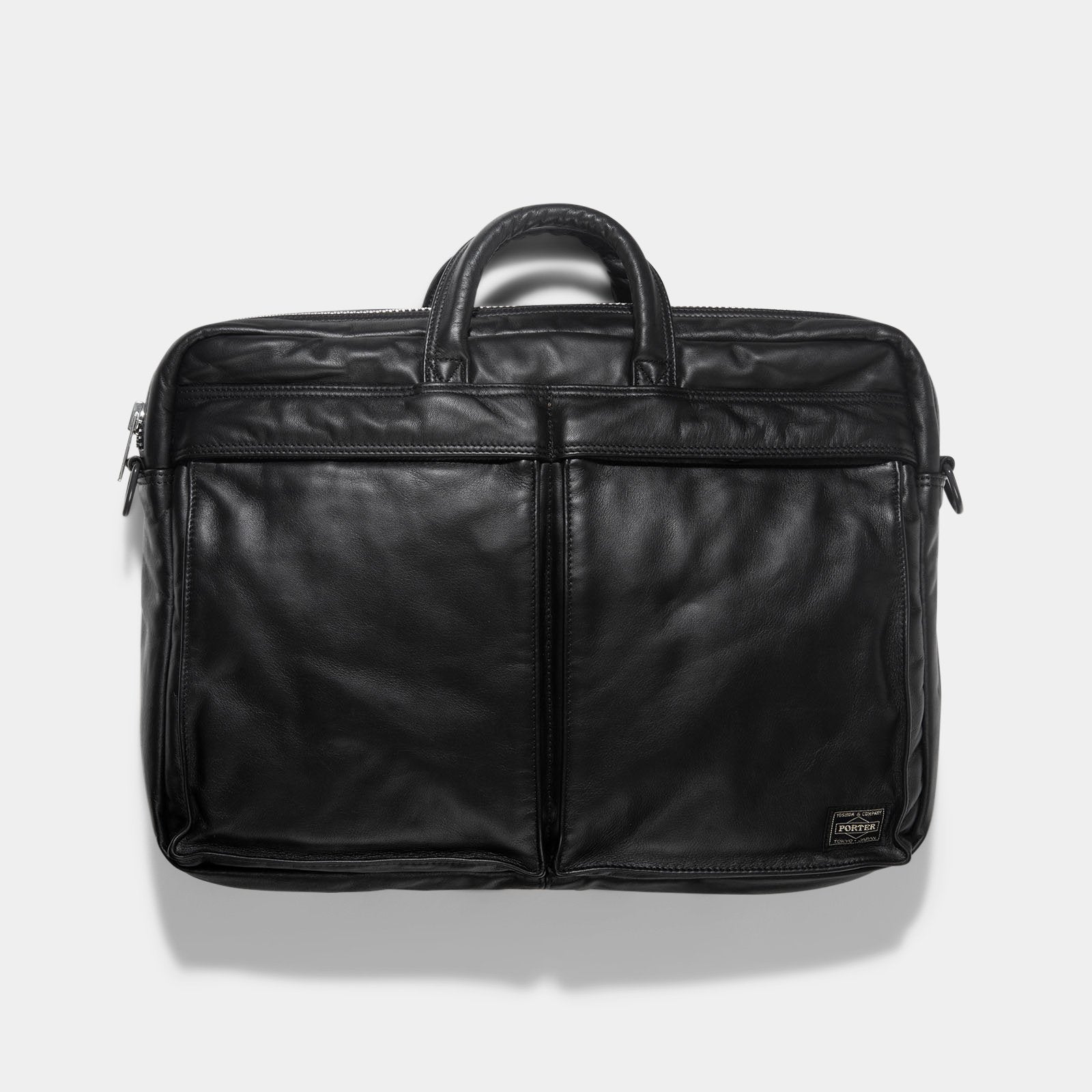 Limited Edition Porter Tanker Leder 2Way Aktentasche