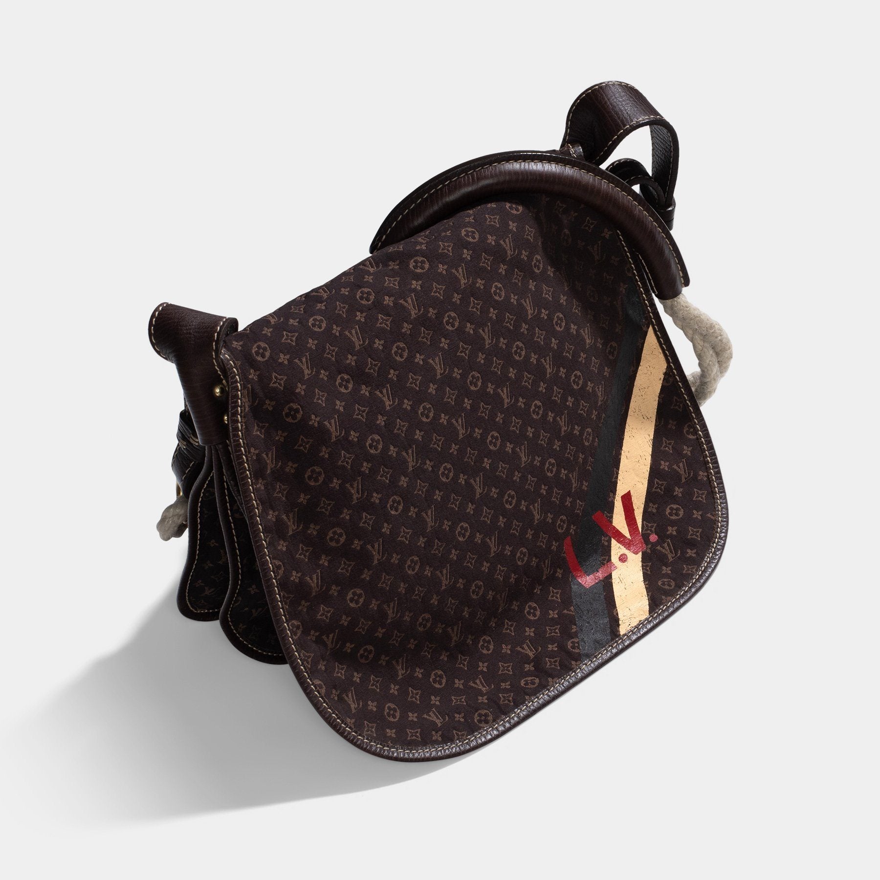 Louis Vuitton Limited Edition Amman Rope Flap Messenger Tasche