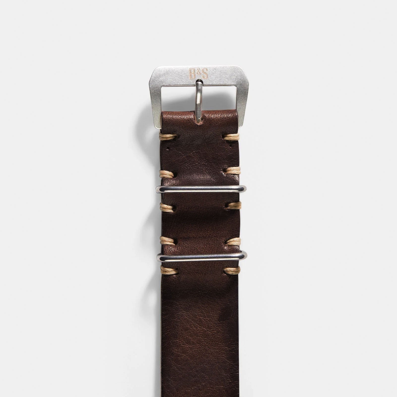 Nato Lumberjack Leder Uhrenarmband