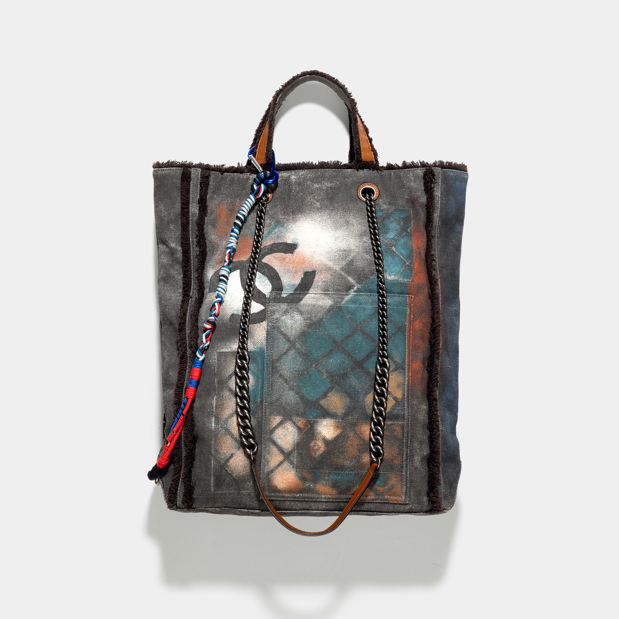 Chanel Limited Edition Tasche Art Graffiti Canvas Tote