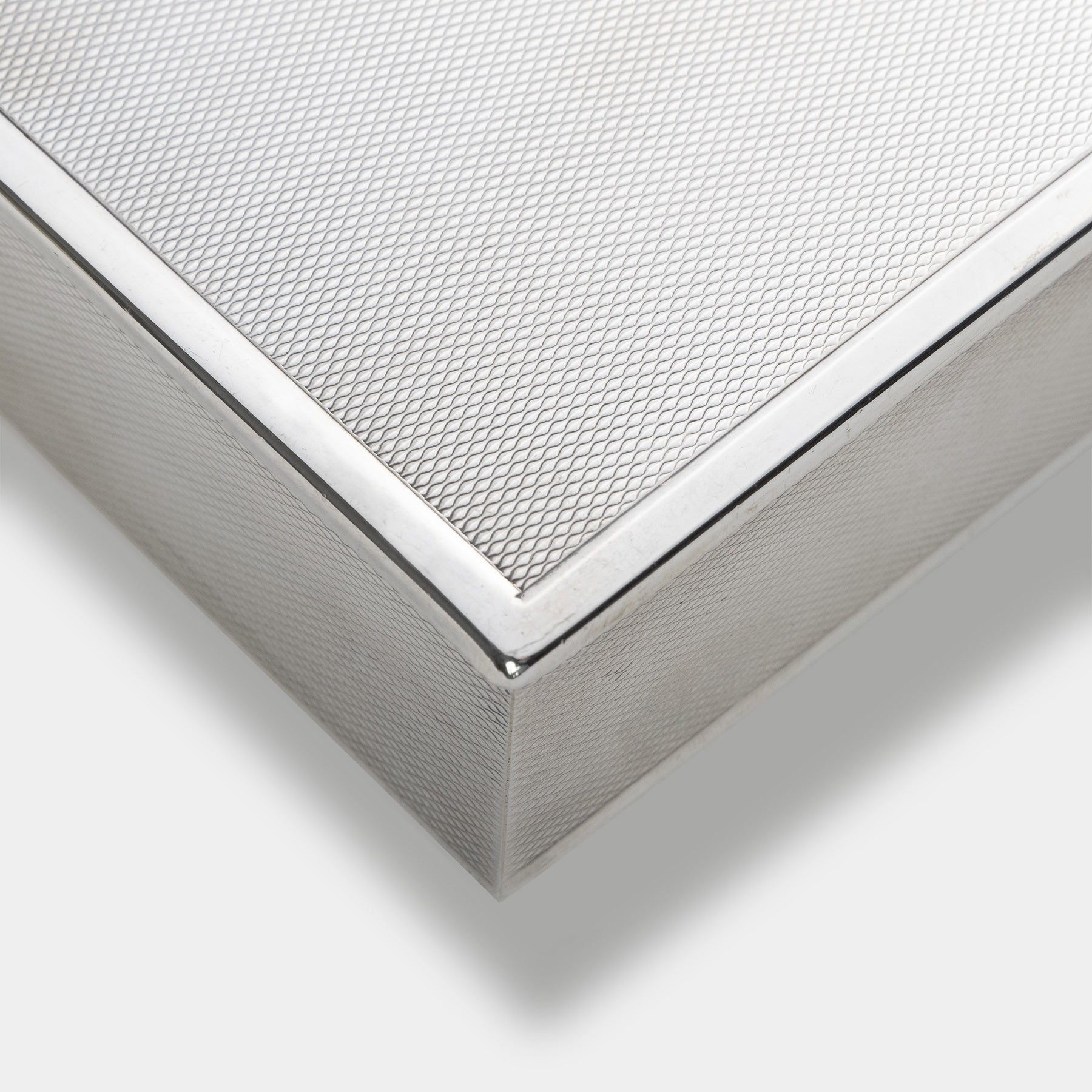 1950s Omega Sterling Silver Casket Box