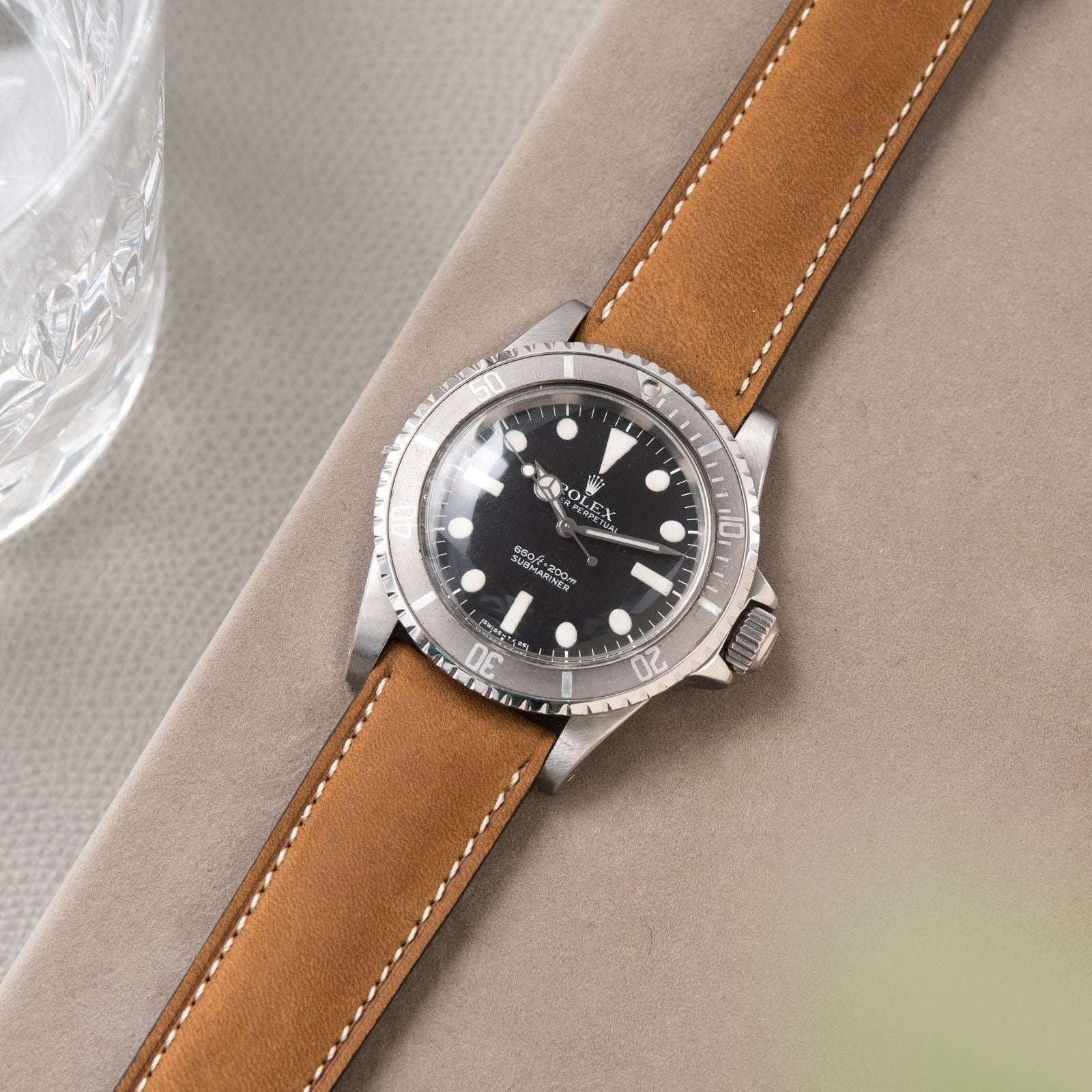 Mountain Leder Uhrenarmband