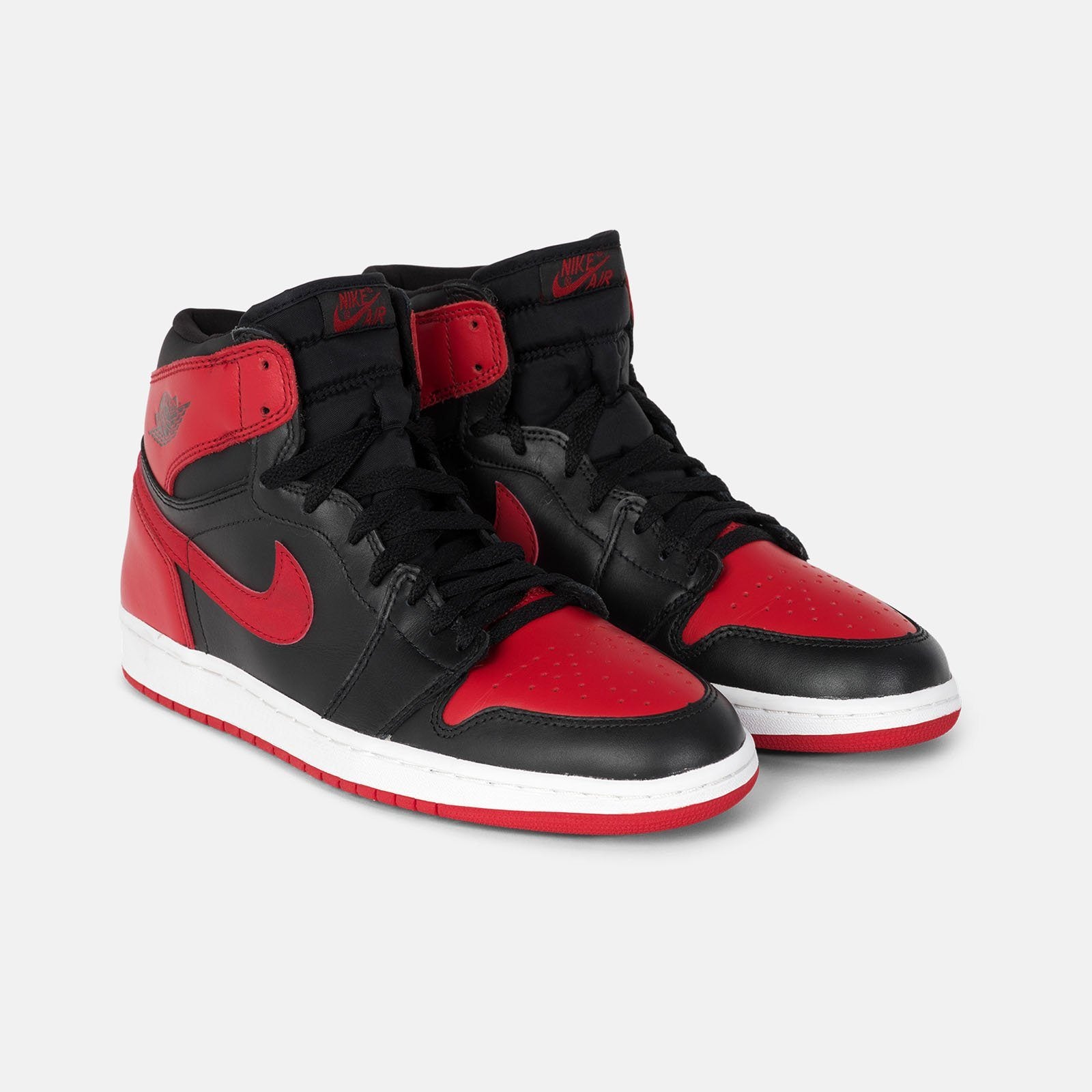 2001 Nike Air Jordan 1 Bred US 10.5 Neu und ungetragen