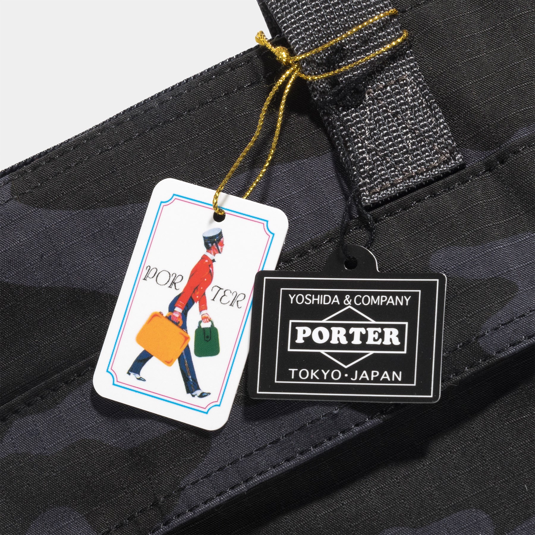 Porter Platoon Helmtasche Woodland Navy