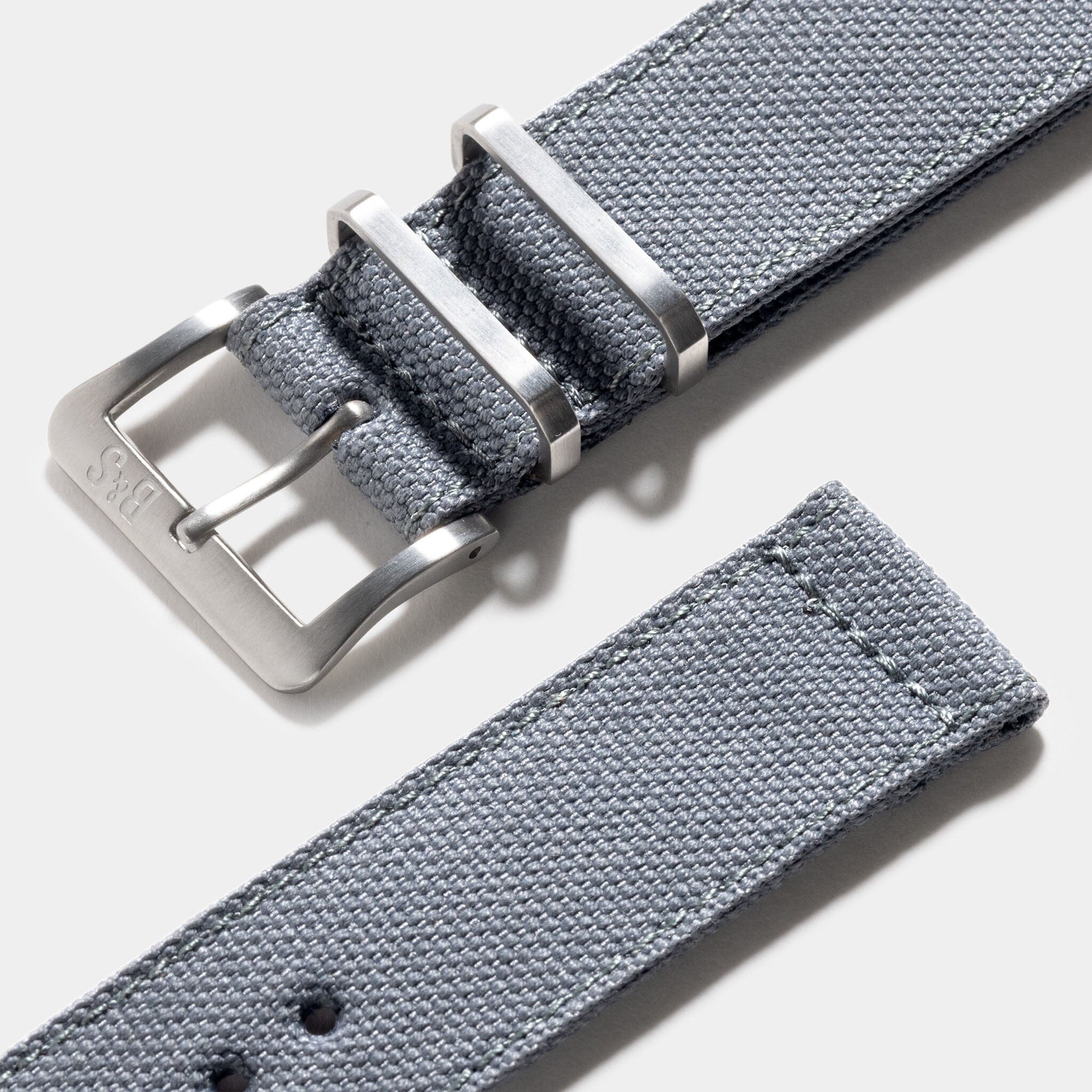 Safari Canvas Uhrenarmband Grau