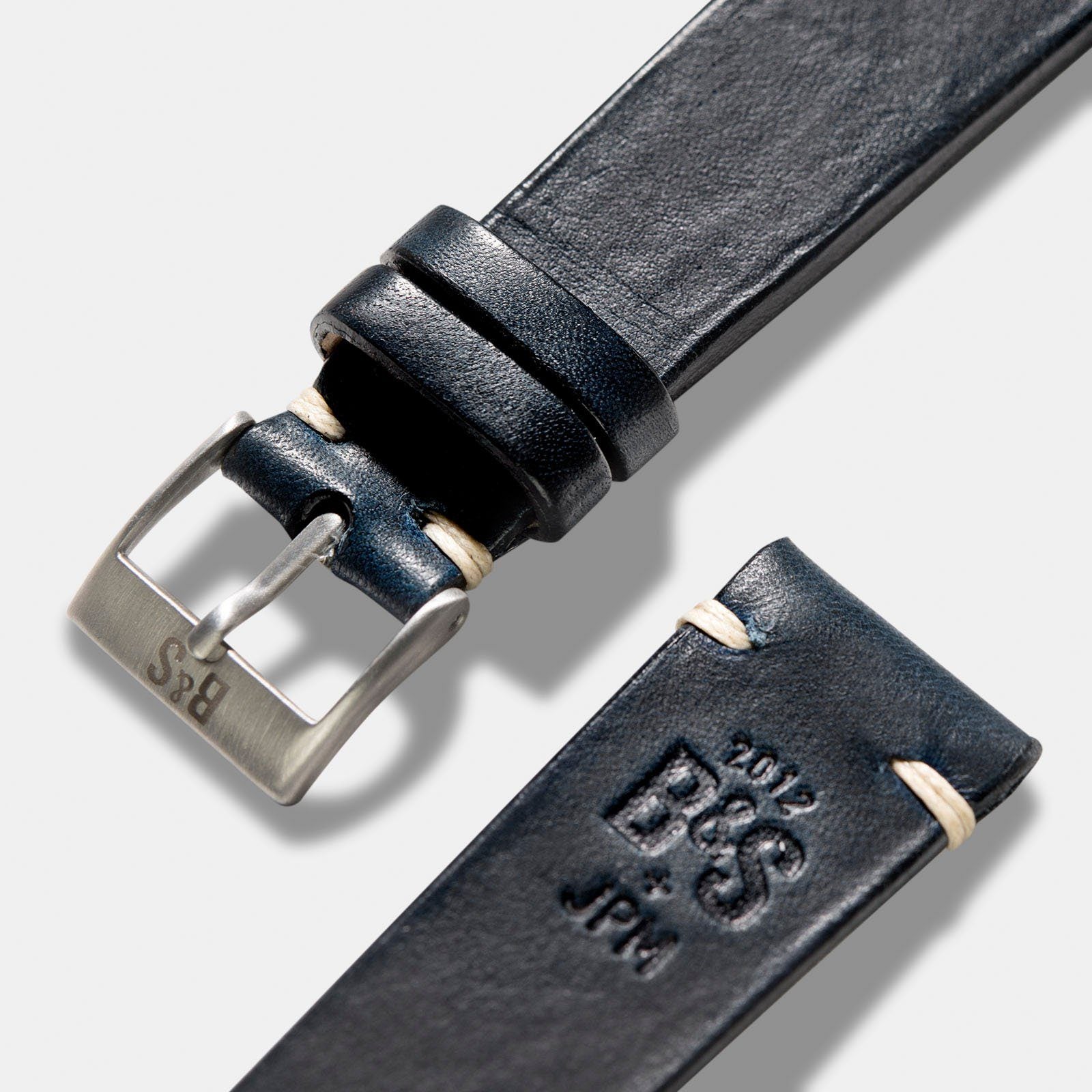 Vintage Style Ink Leder Uhrenarmband