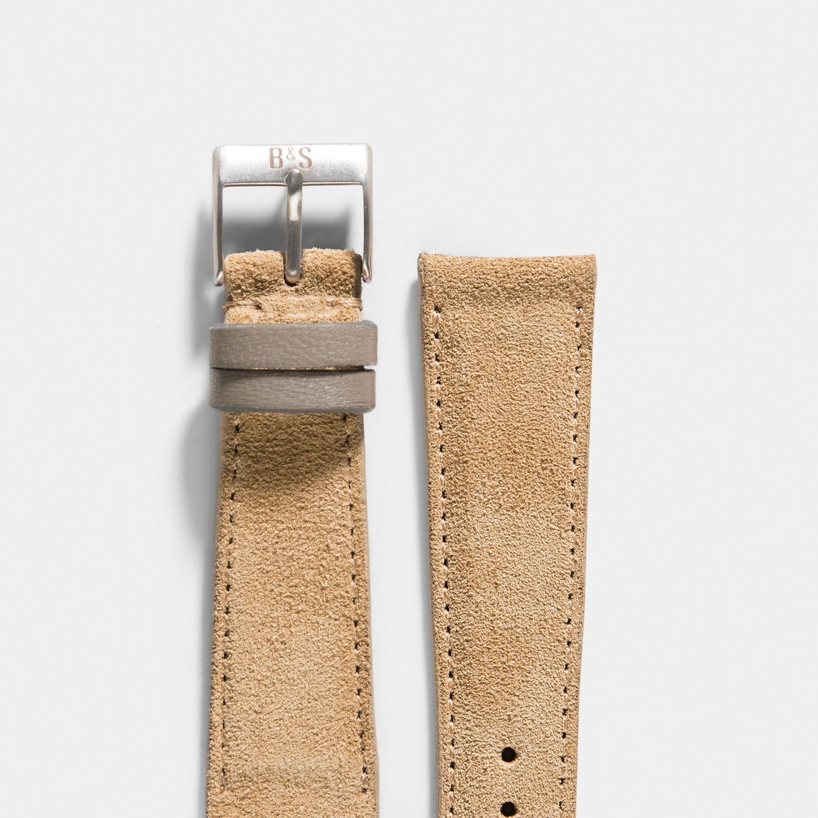 Refined Wheat Wildleder Uhrenarmband
