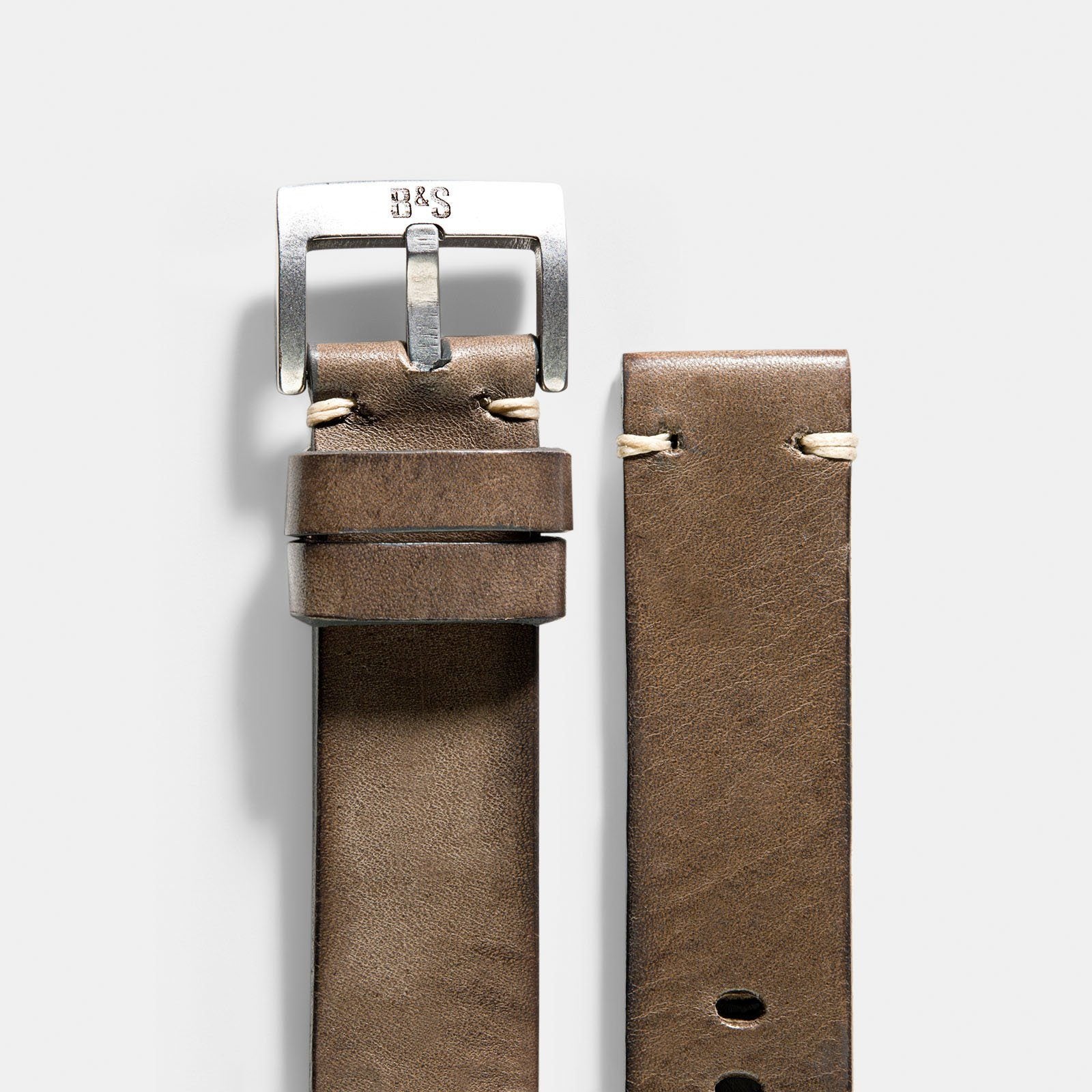 Square Smokeyjack Leder Uhrenarmband