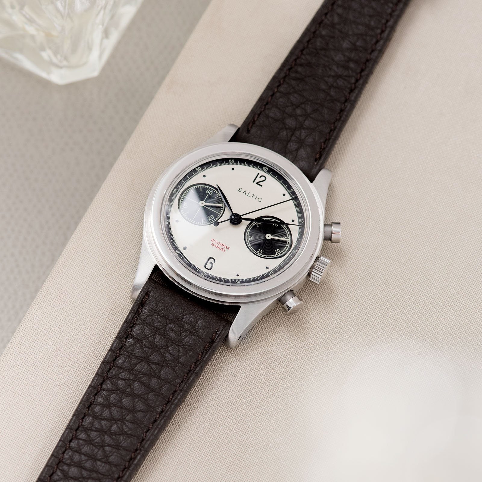 Speedy Ebène Taurillon Leder Uhrenarmband