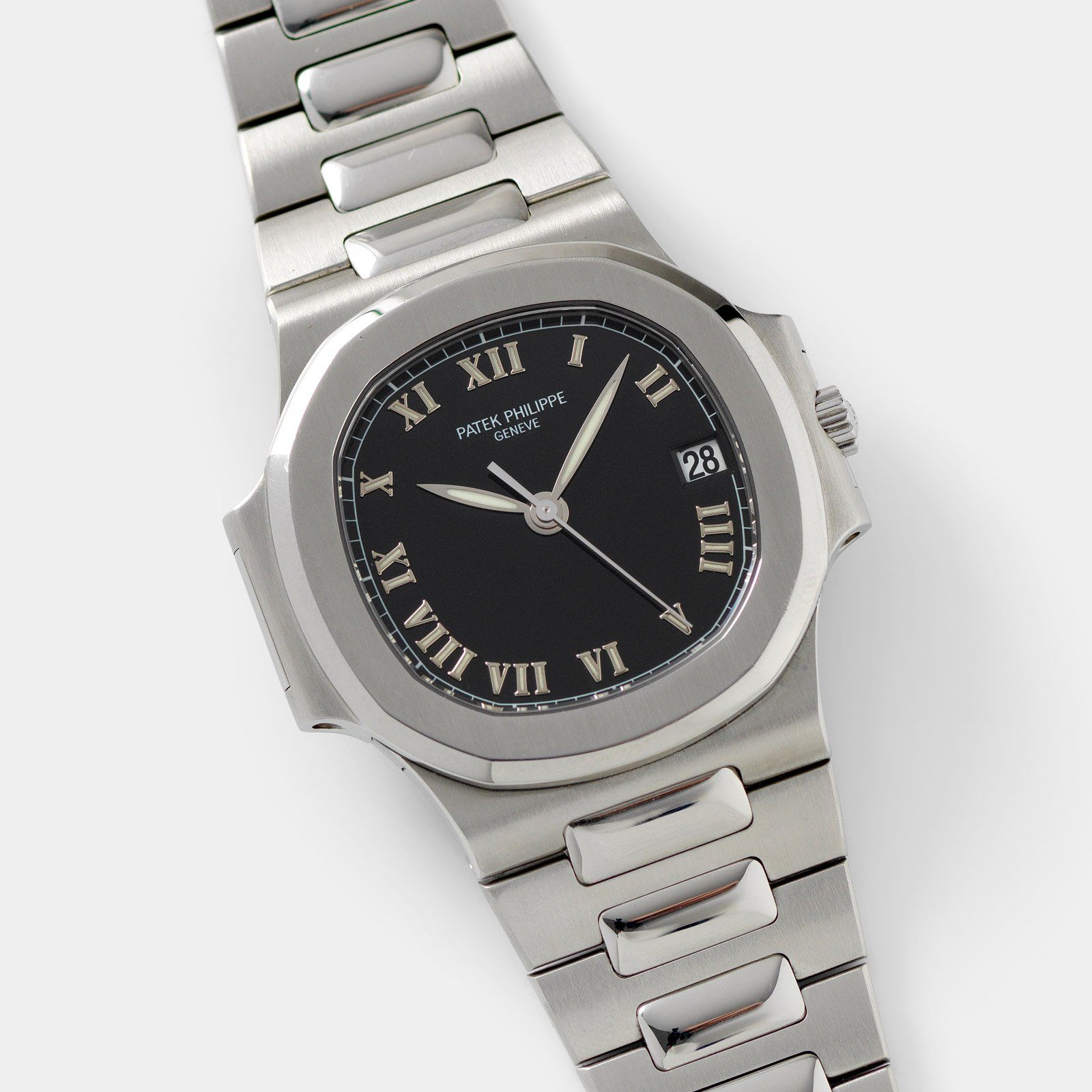 Patek Philippe Nautilus Ref 3800 Steel Black Dial