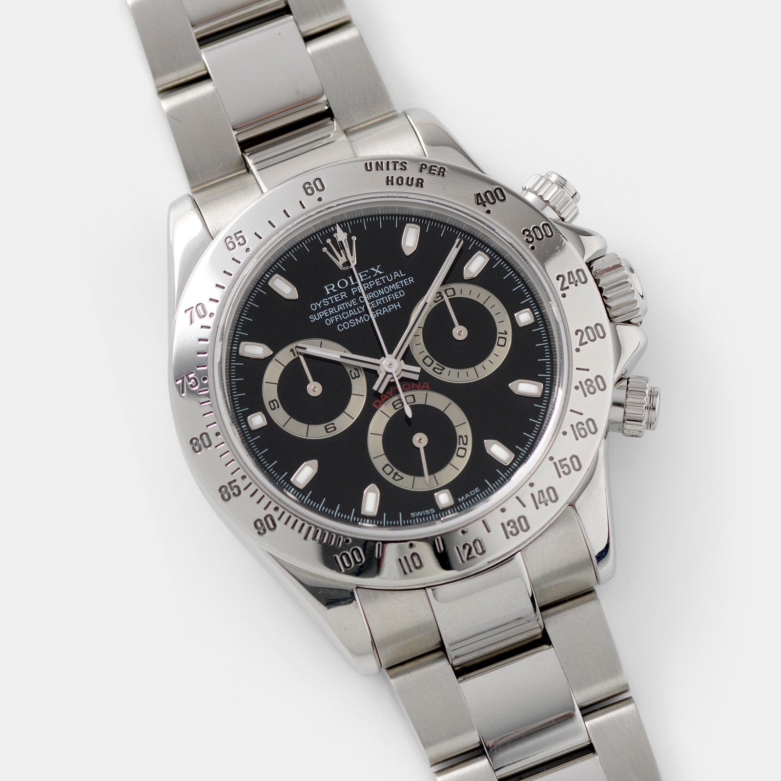Rolex Daytona Steel 116520 Black Dial Box and Papers set