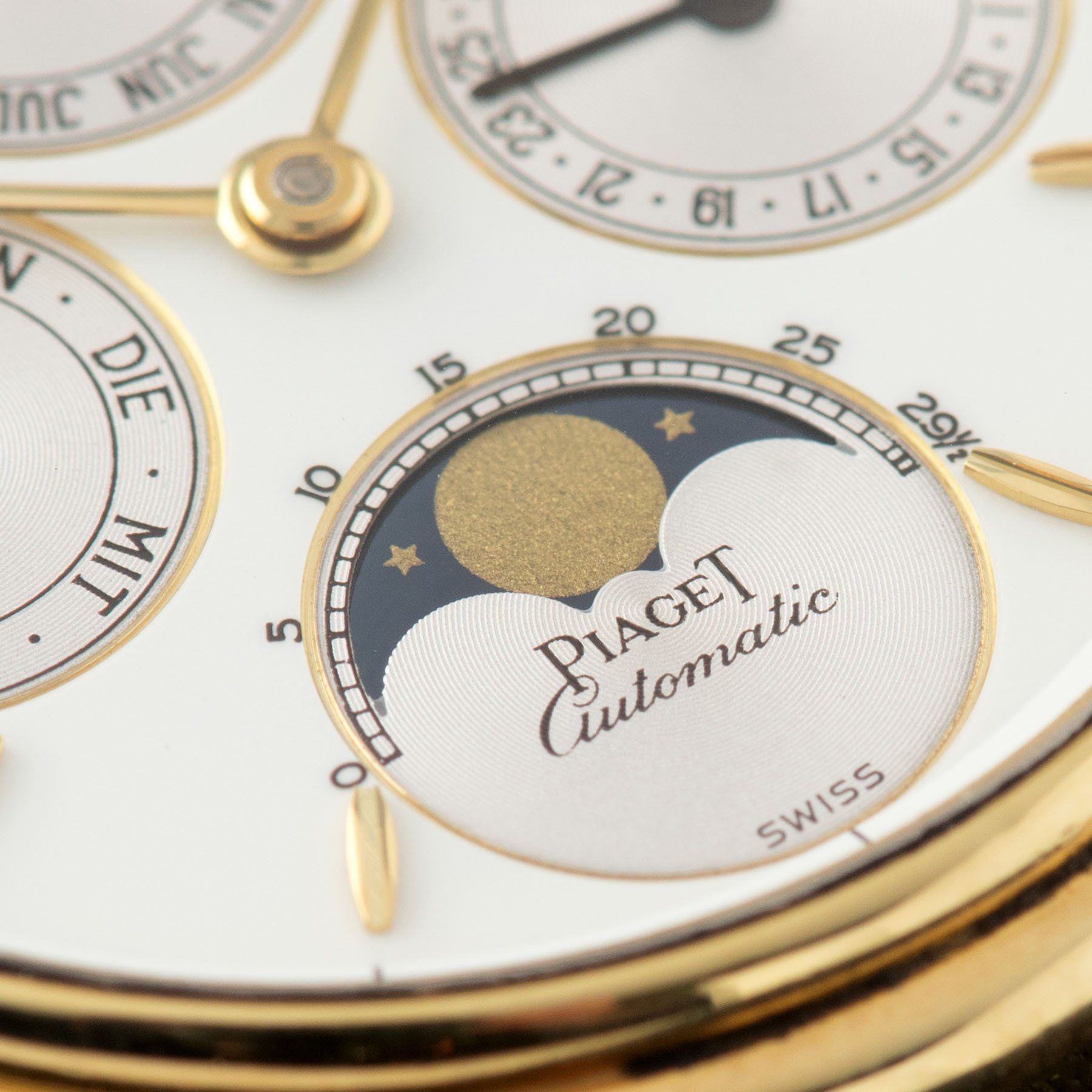 Piaget Gouverneur Perpetual Calendar Yellow Gold 15958