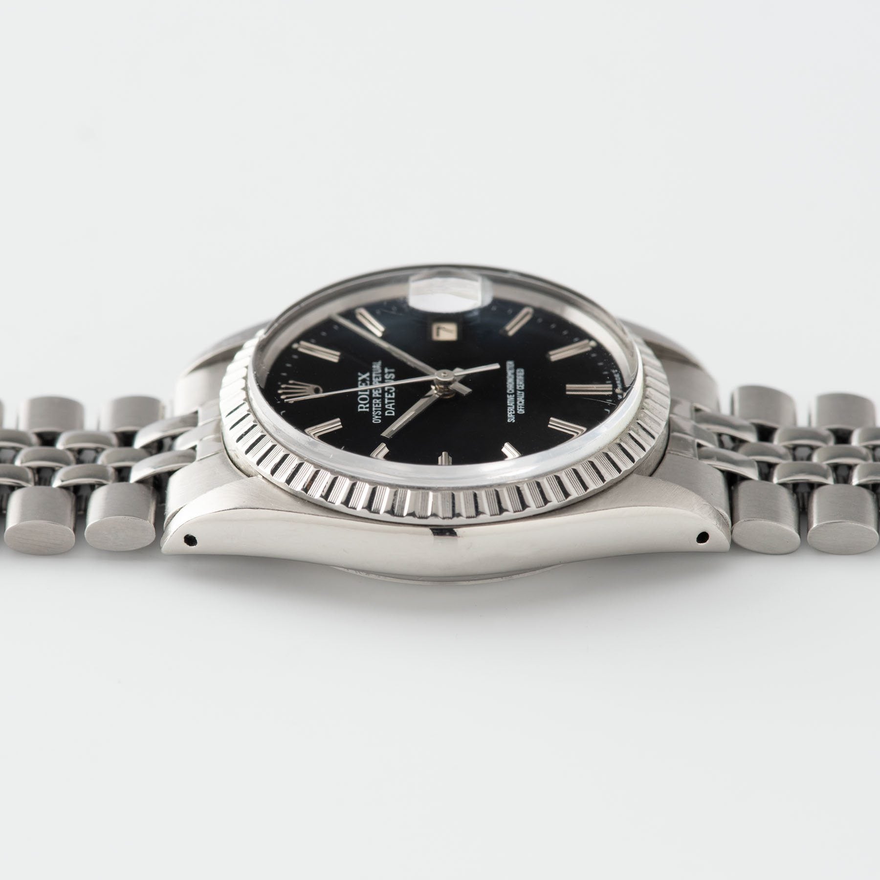 Rolex Datejust Black dial ref 16030
