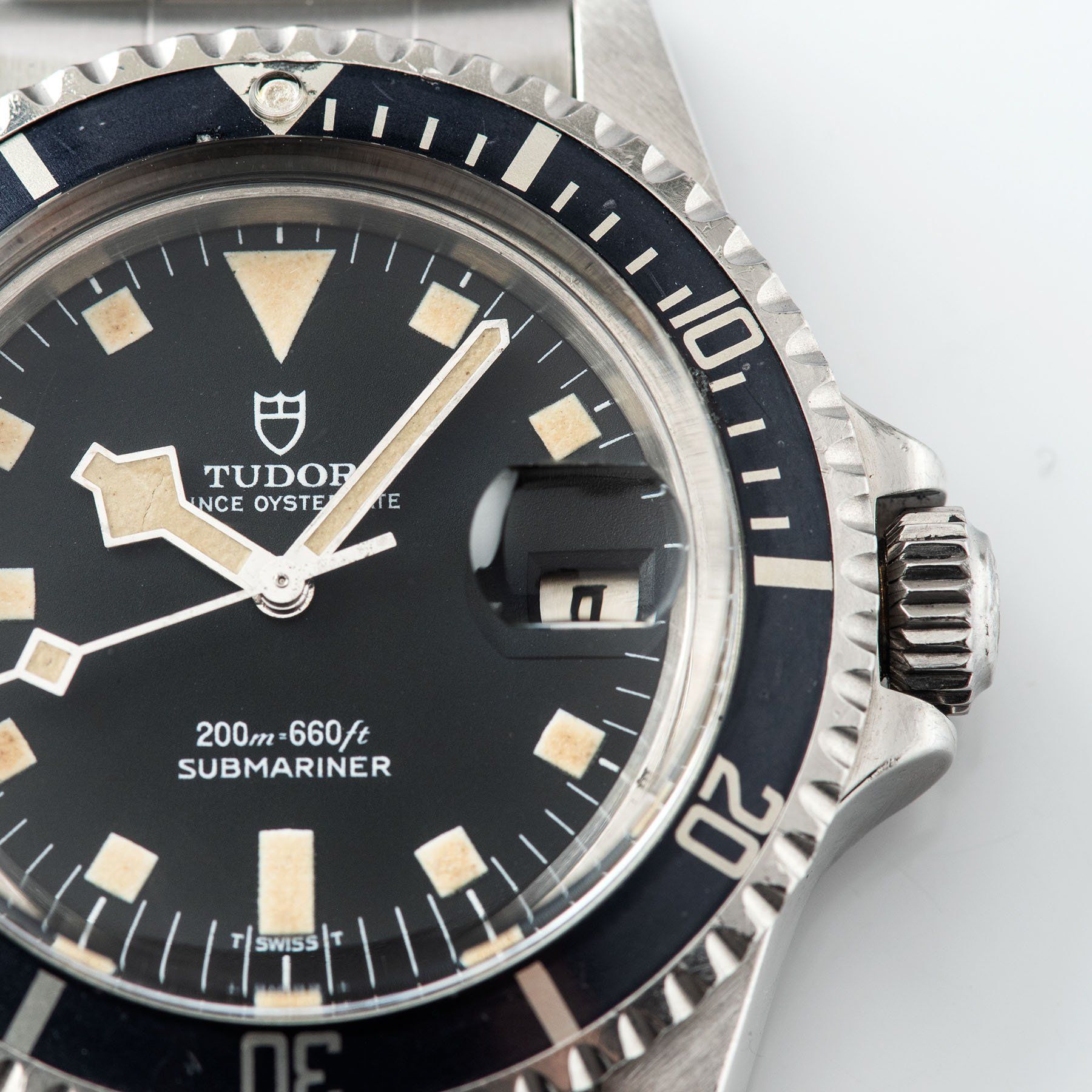 Tudor Snowflake date black dial ref 9411/0