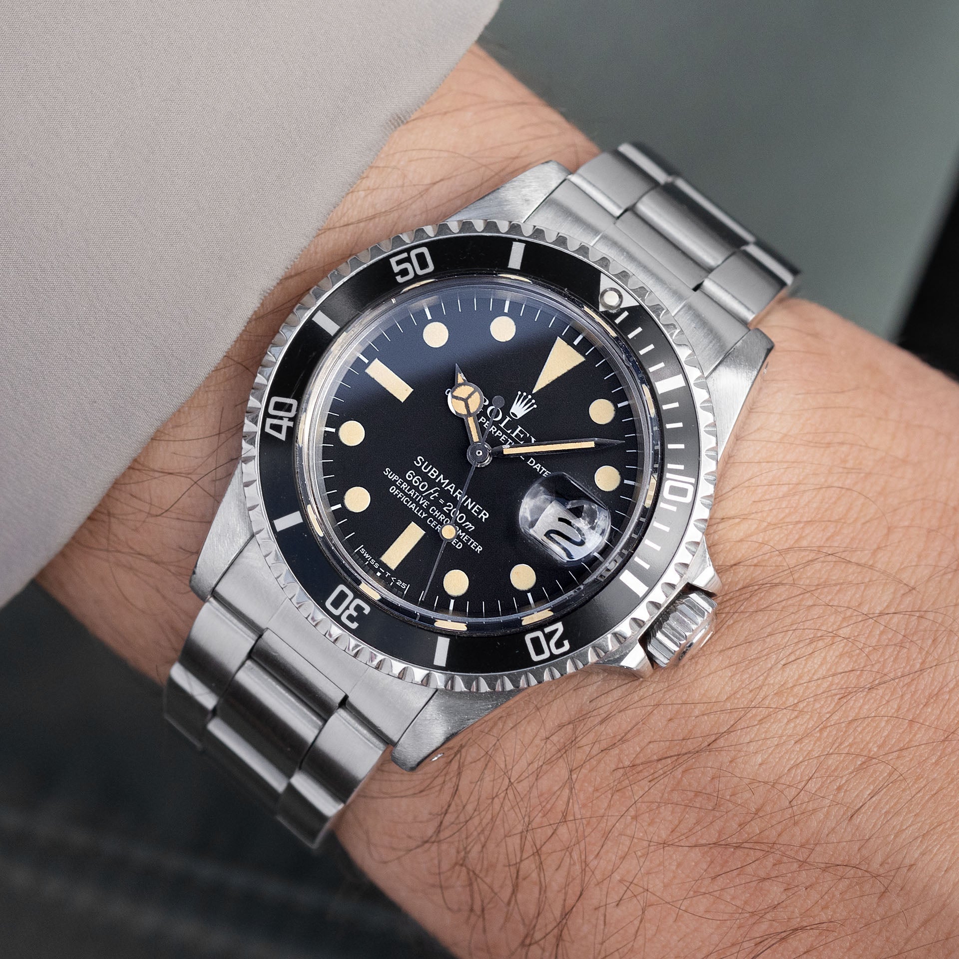 Rolex Submariner Date 1680 Mk Matte Dial